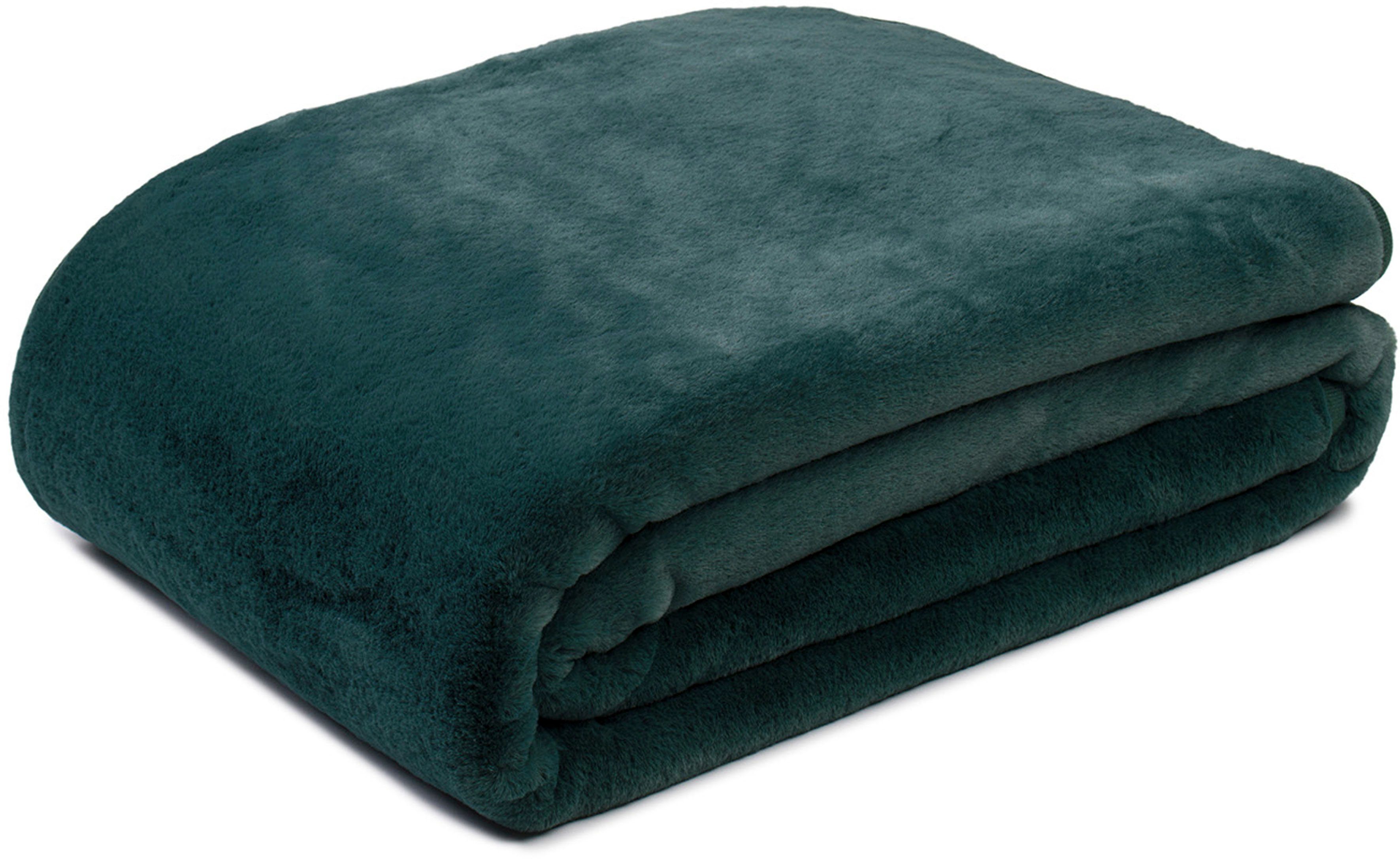 Wohndecke Merino Wendewohndecke, Gözze, kuschelig weich günstig online kaufen