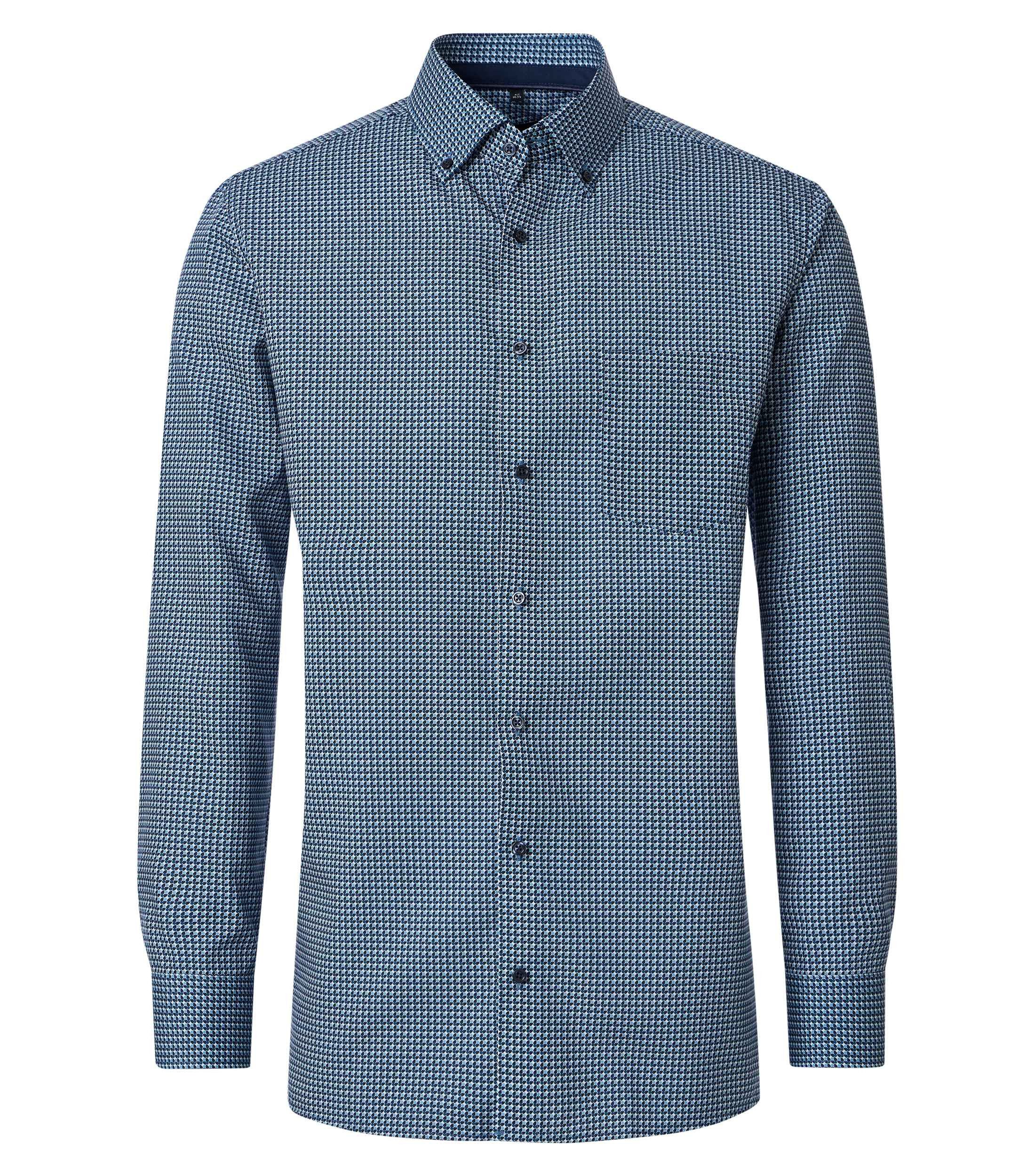 VENTI Businesshemd VENTI Businesshemd langarm Print