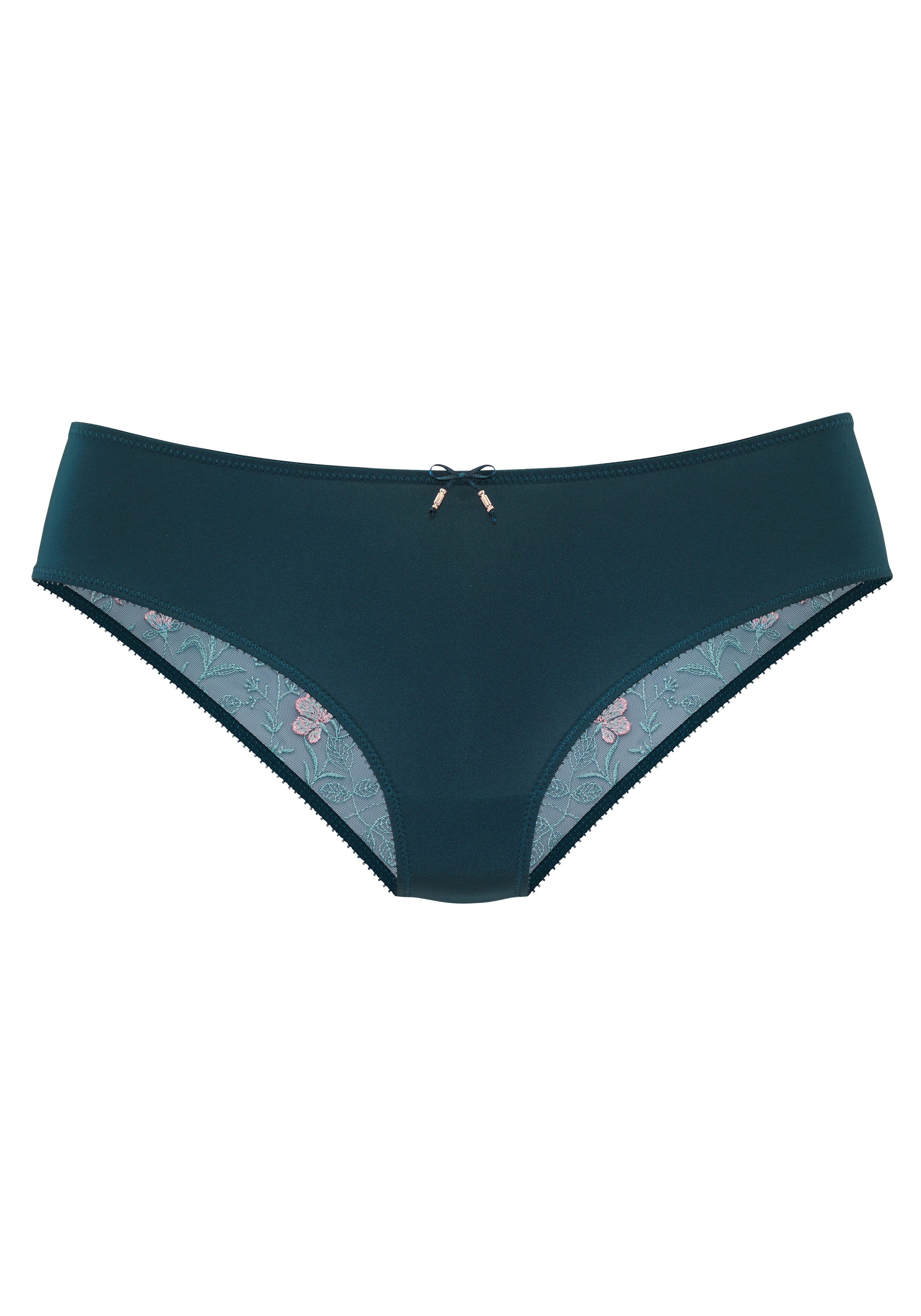 LASCANA Tanga Maria Edle Stickerei-Spitze hinten, als Dessous-Set kombinierbar