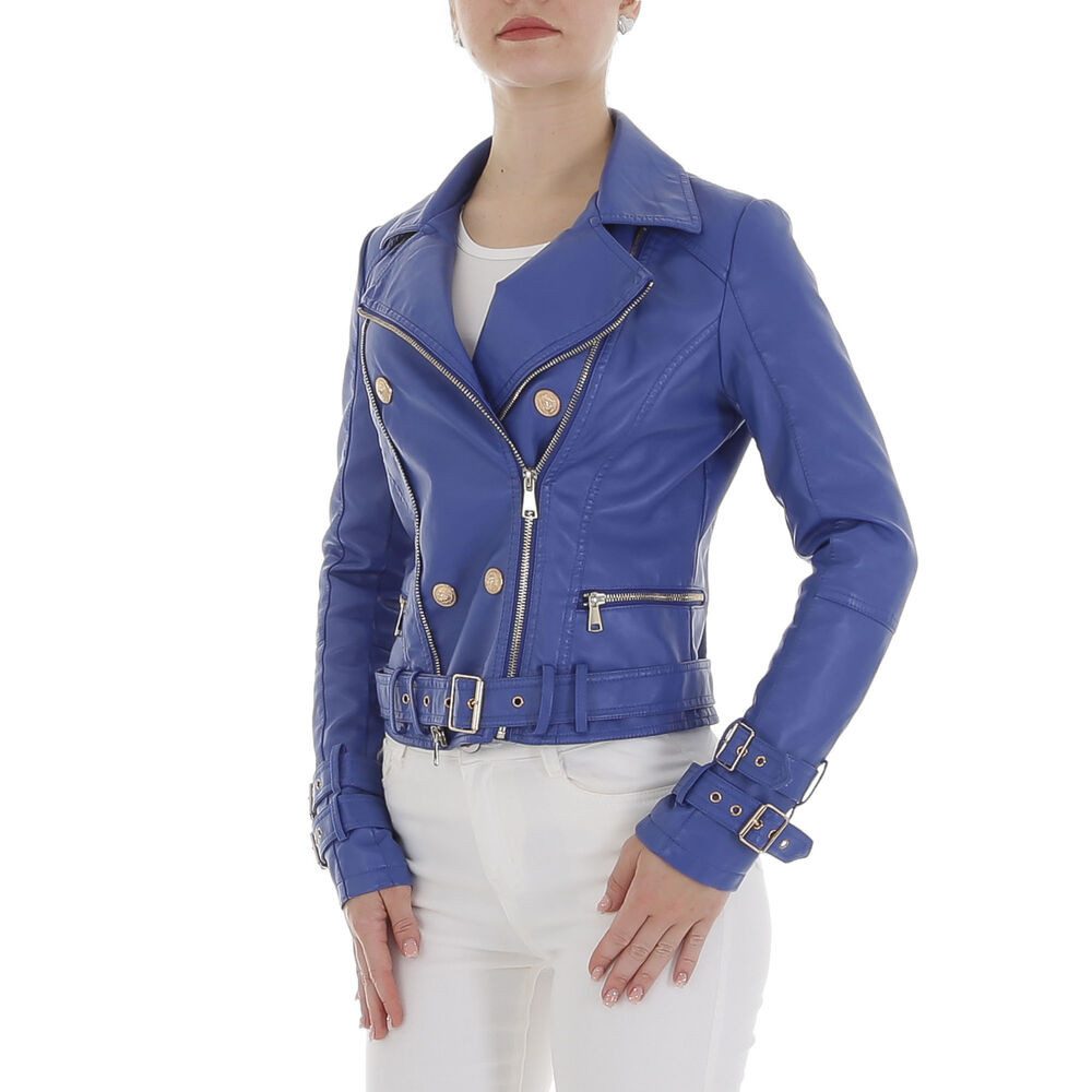 Ital-Design Lederimitatjacke Damen Freizeit (87123873) Bikerjacke günstig online kaufen