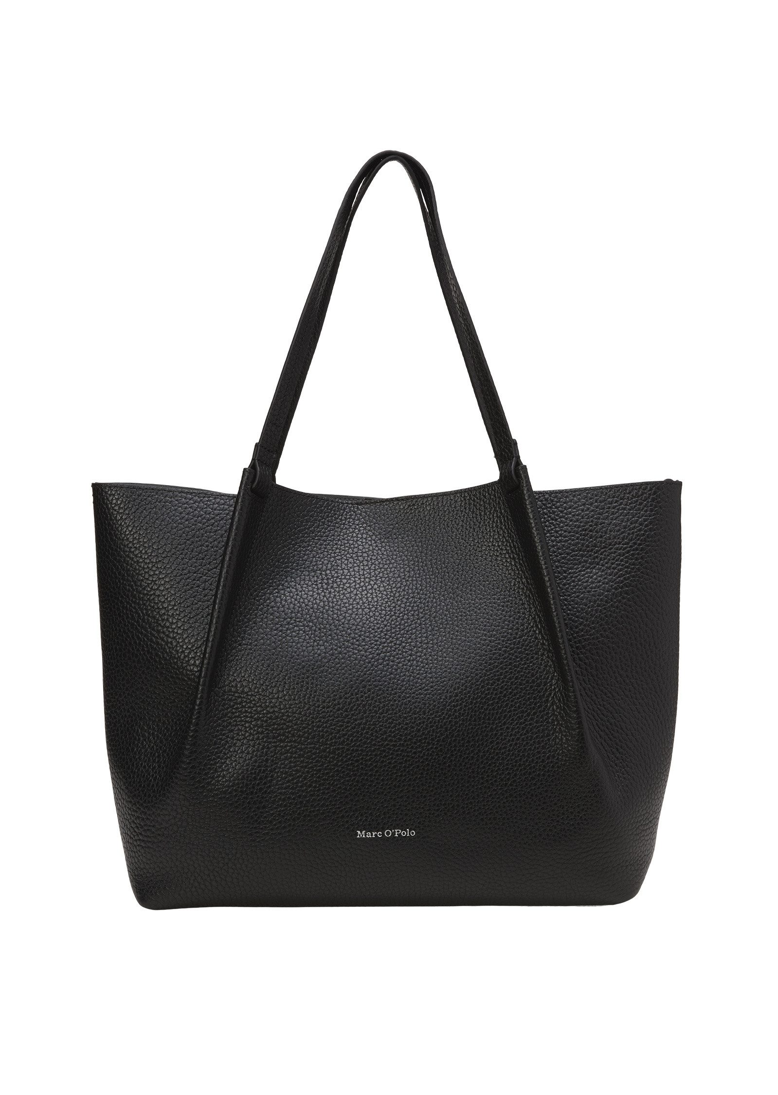 Marc O'Polo Shopper aus genarbtem Rindleder