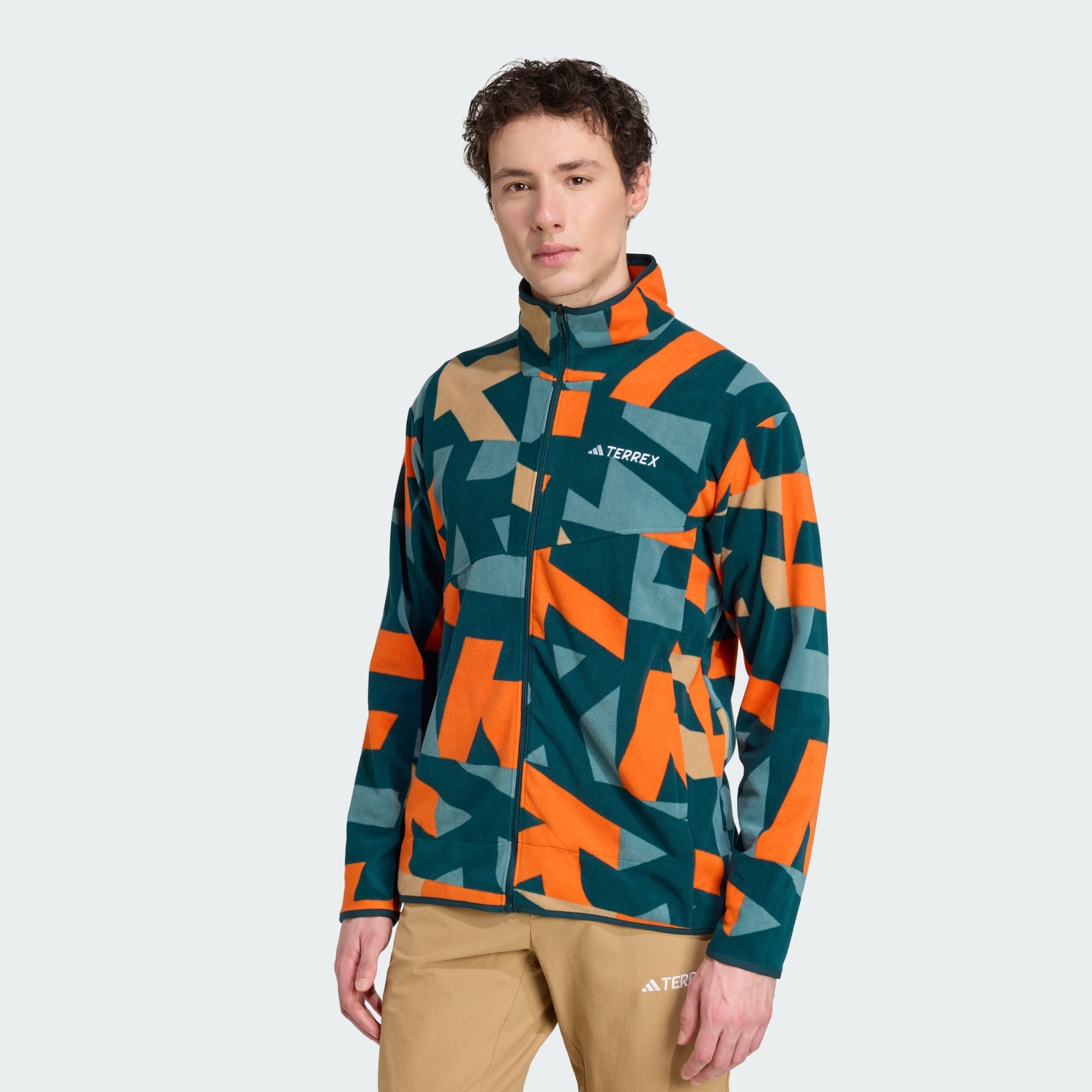 adidas TERREX Fleecejacke TERREX MULTI PRINTED FLEECEJACKE (1-St) günstig online kaufen
