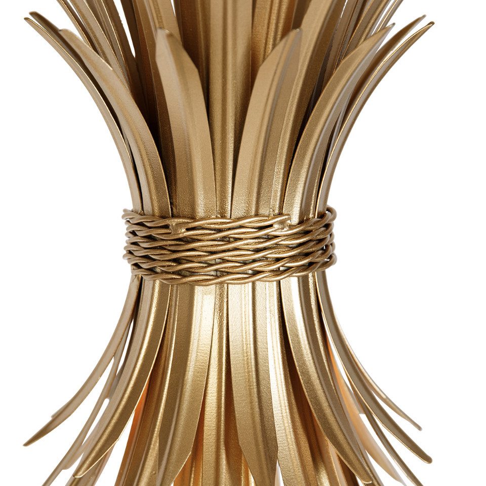 Qazqa Pendelleuchte Wesley, ohne Leuchtmittel, E27, Gold, Art Deco, Stahl, günstig online kaufen