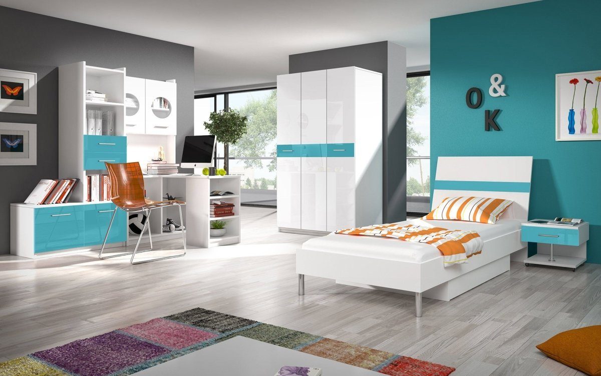 Luxusbetten24 Schlafzimmer-Set Komplett - Kinderzimmer Change, günstig online kaufen