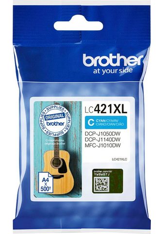  Brother LC-421XLC Tintenpatrone (1-tlg...