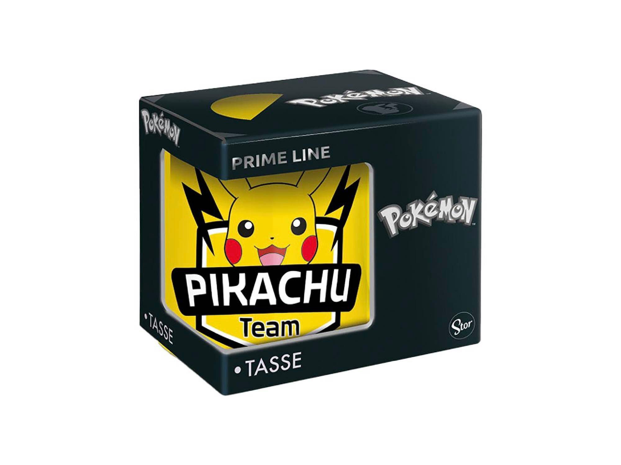 POKEMON JUEGO DE CARTAS Tasse Pokemon Pikachu Face PrimeLine Tasse, 325 ml, Keramik