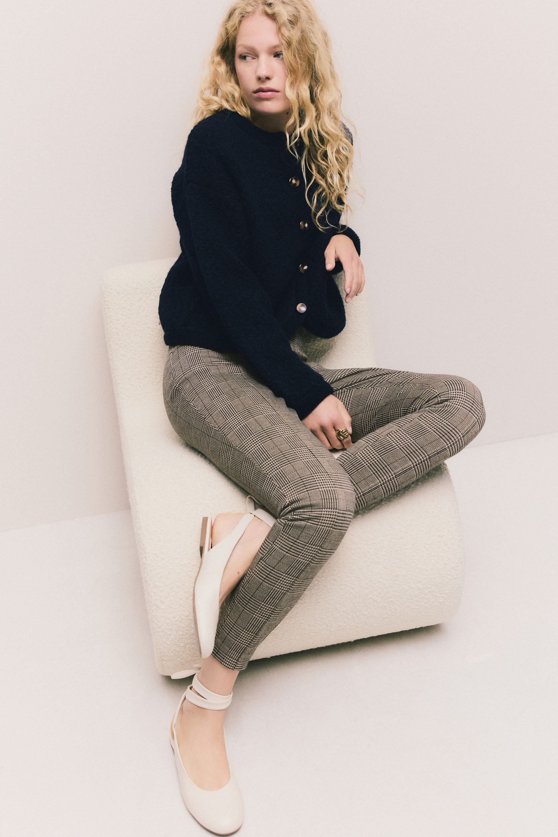 Next Leggings Ponte-Leggings, Kurzgröße (1-tlg)