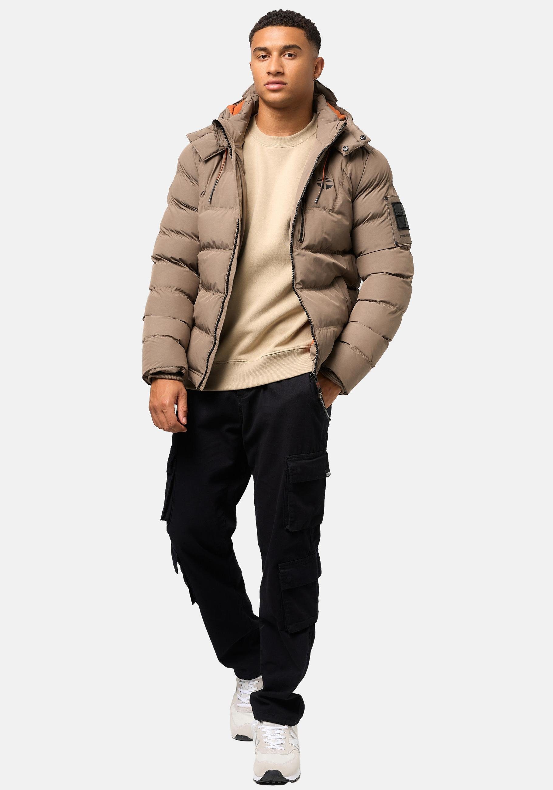 Stone Harbour Winterjacke Arvidoo Modische Herren Winter Steppjacke – Bild 4 von 5