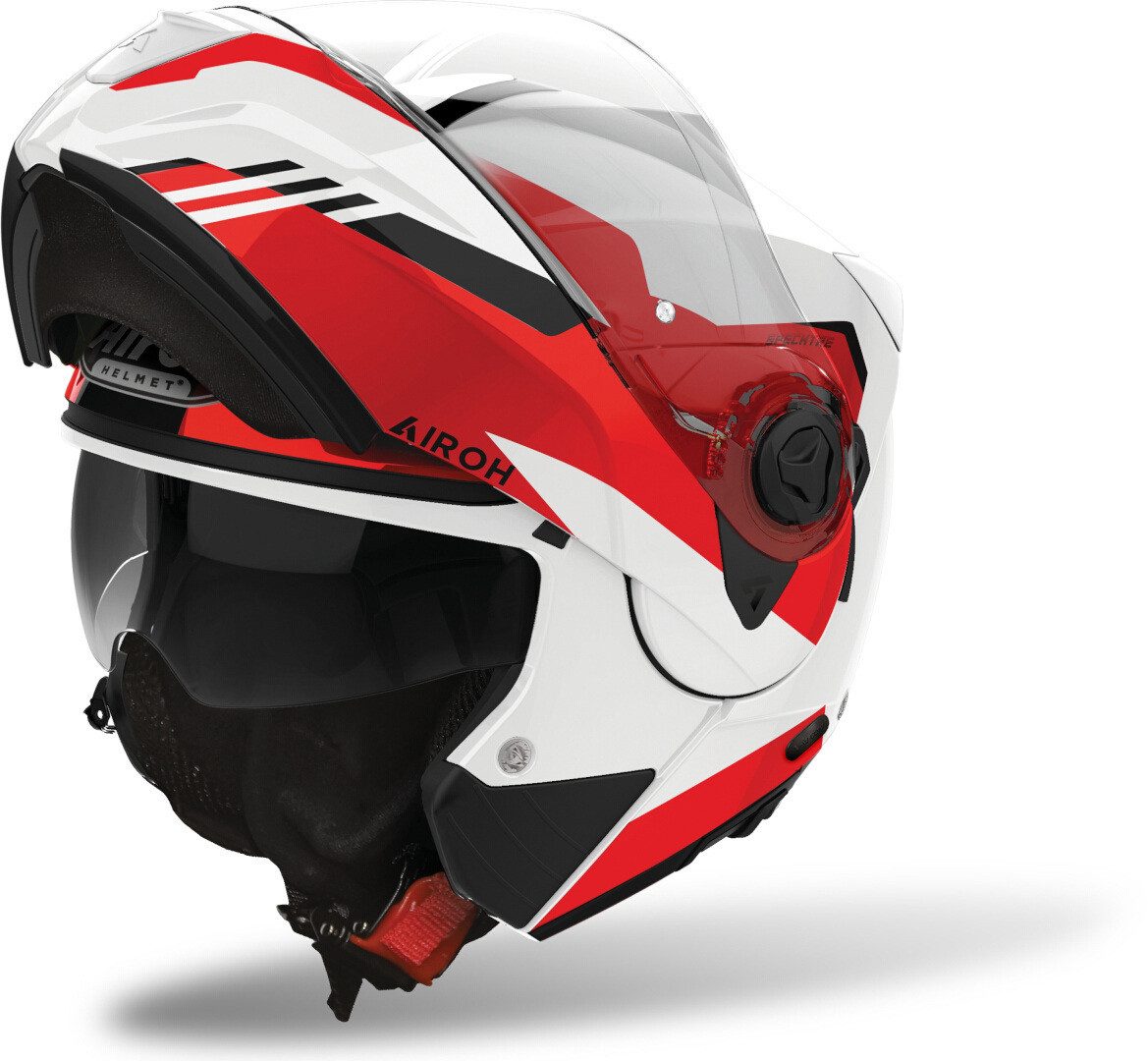 Airoh Motorradhelm Specktre Clever Klapphelm, Vorbereitet Für Kommunikationssystem,integriertes Sonnenvisier