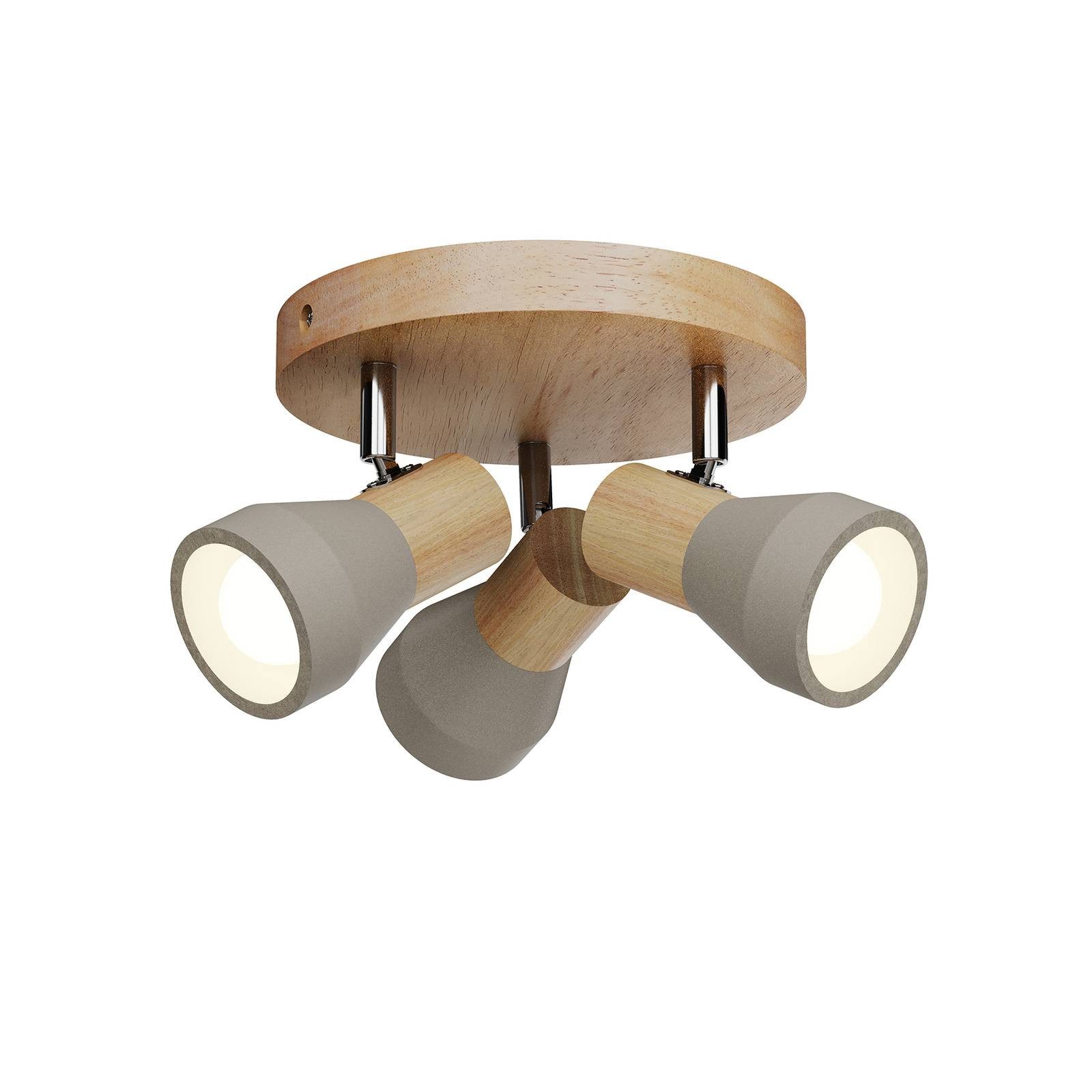 Lindby Deckenstrahler Filiz, Alu IP20, 3 x 10 W LED günstig online kaufen