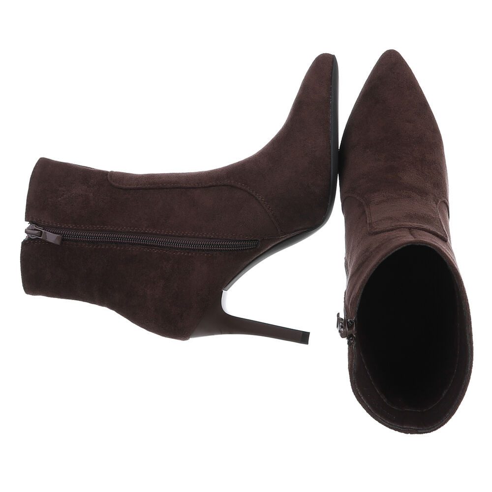 Ital-Design Elegante Ankle Boots für Damen mit hohem Absatz High-Heel-Stief günstig online kaufen