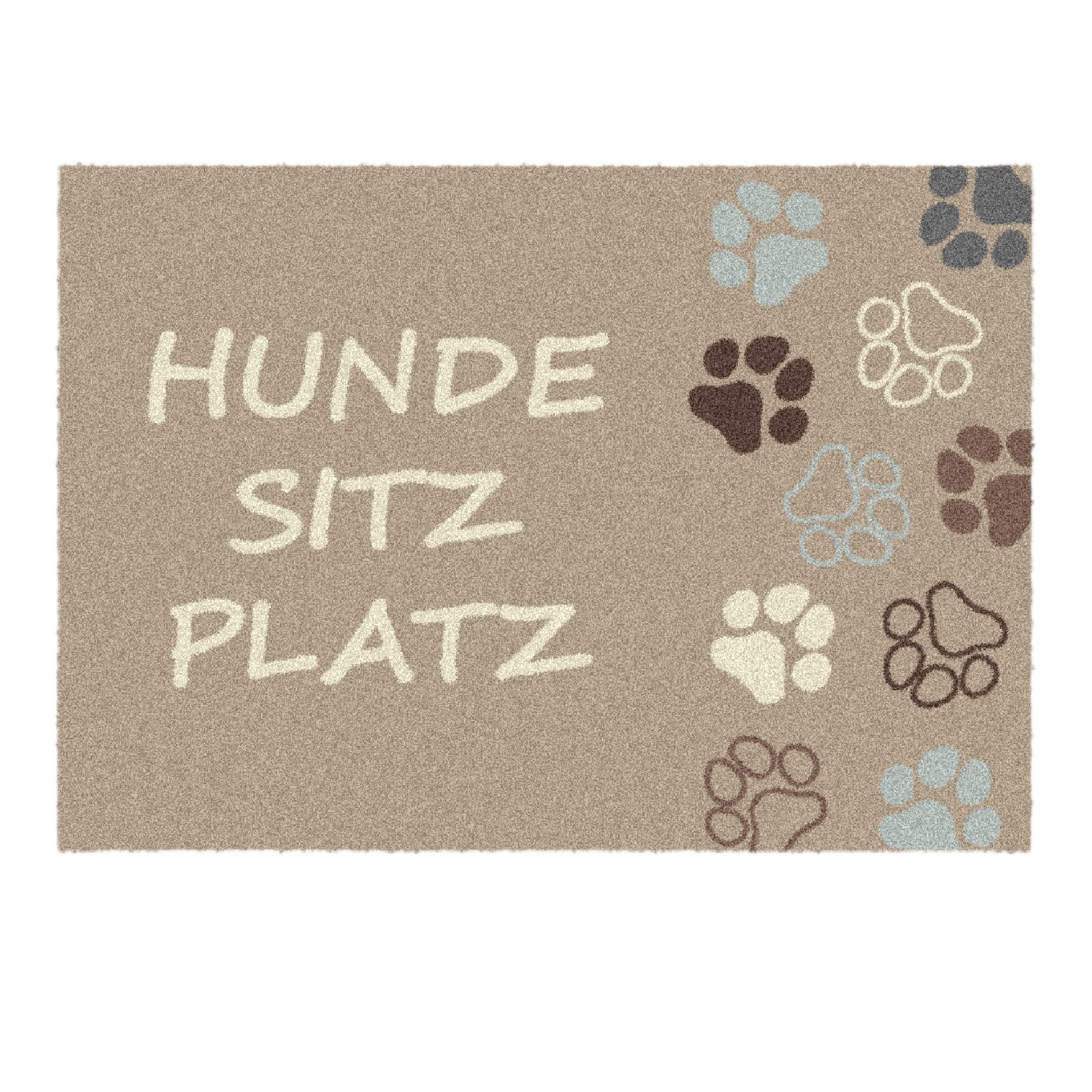 akzente Fußmatte Feel Hunde-Sitz-Platz, Rechteckig, Höhe: günstig online kaufen