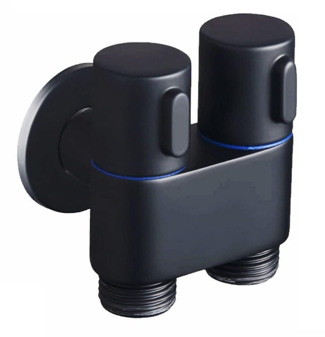 Refttenw 2-Wege-Ventil, Wasserventil 2 Wege, Messing Eckventil für Toilette