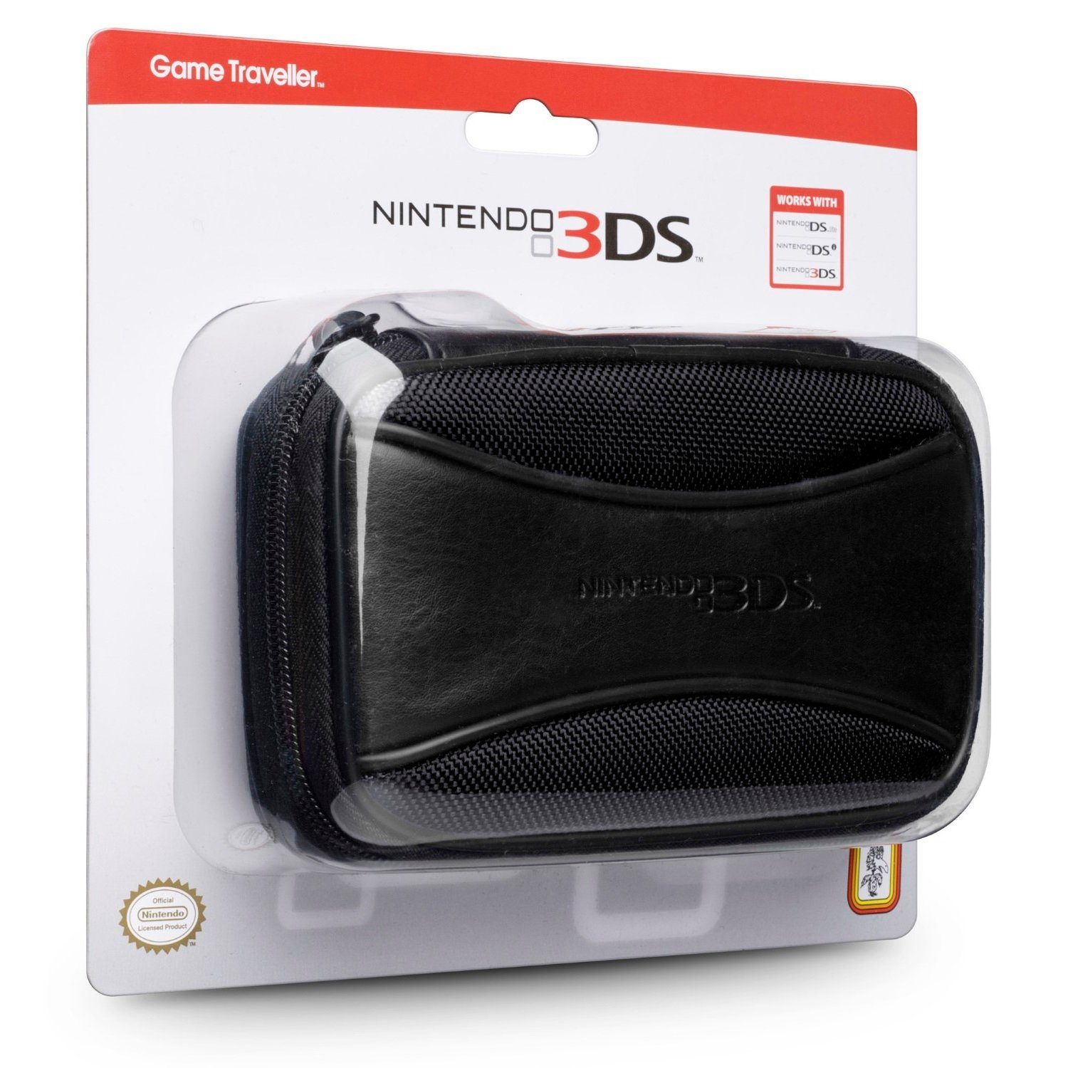 BigBen Konsolen-Tasche Tasche Schutz-Hülle Hard-Case Etui, Official Nintendo Licensed Product Aufbewahrung für Spiele und Zubehör – Bild 5 von 5