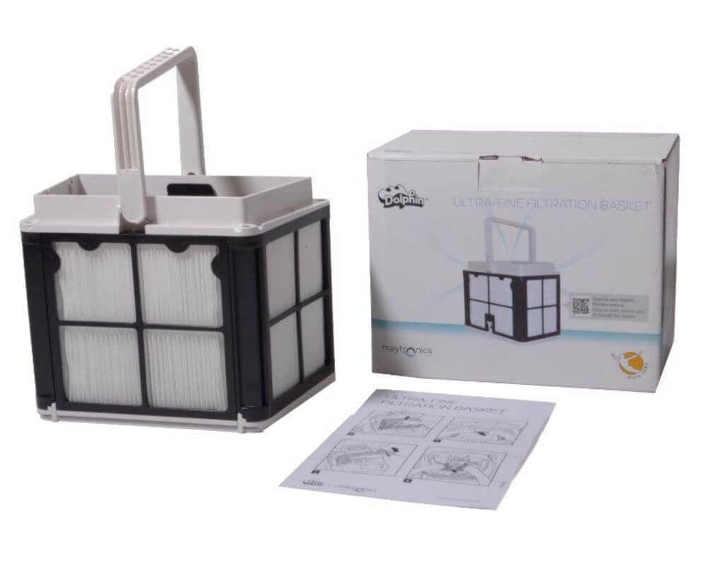 maytronics Poolbodensauger Filterkartuschen Einsatz fein für Dolphin E20 Poolreiniger
