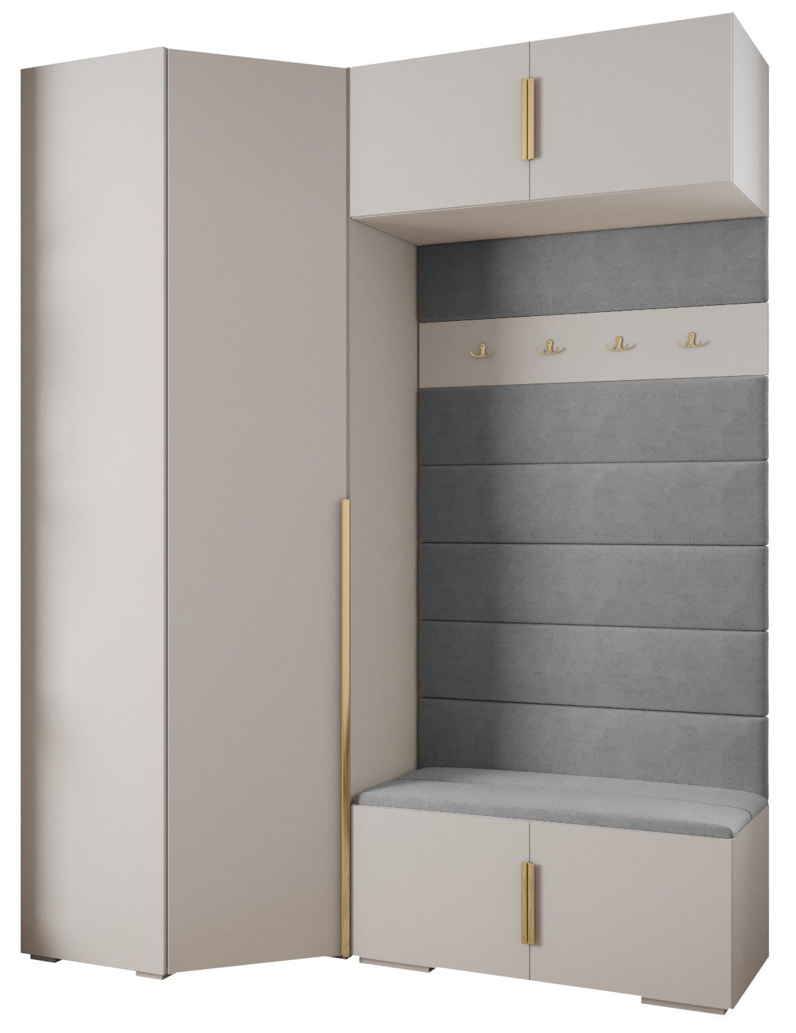 ABIKS MÖBEL Kompaktgarderobe INOVA 1 SATZ günstig online kaufen