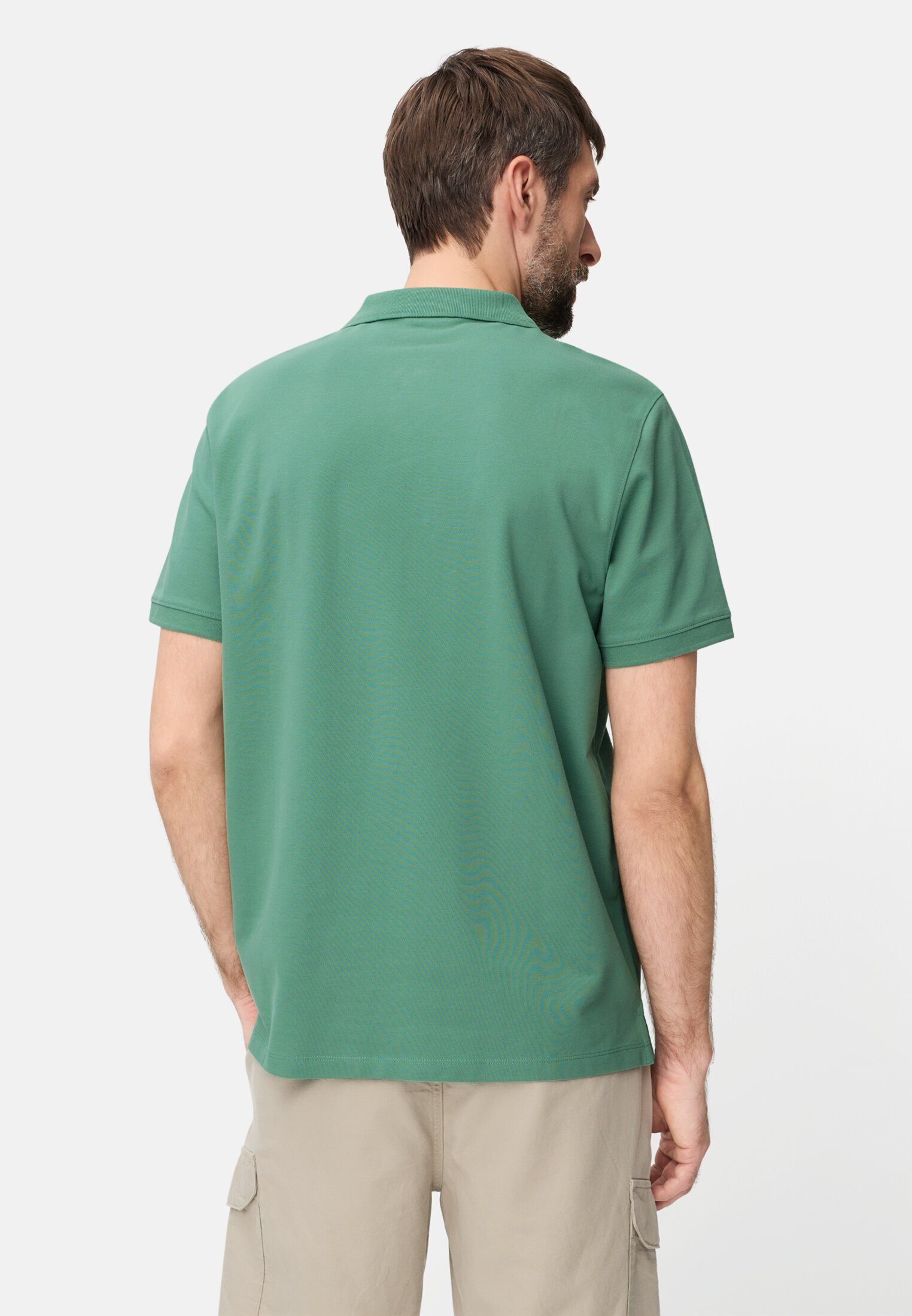 camel active Poloshirt mit Kontrastdetails Kurzarm Shirts_Poloshirt günstig online kaufen