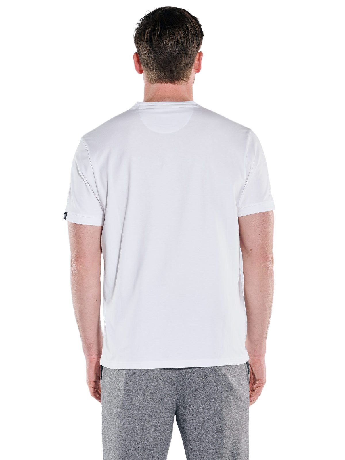 Engbers T-Shirt Herren Rundhals T-Shirt, Reinweiss