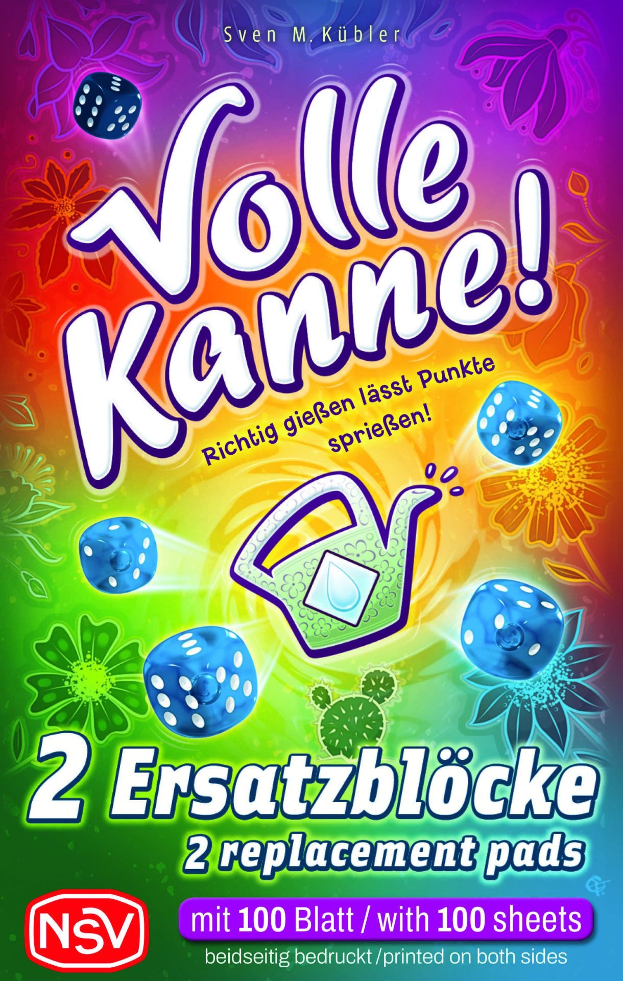 Nürnberger Spielkarten Spiel Volle Kanne - 2 Ersatzblöcke