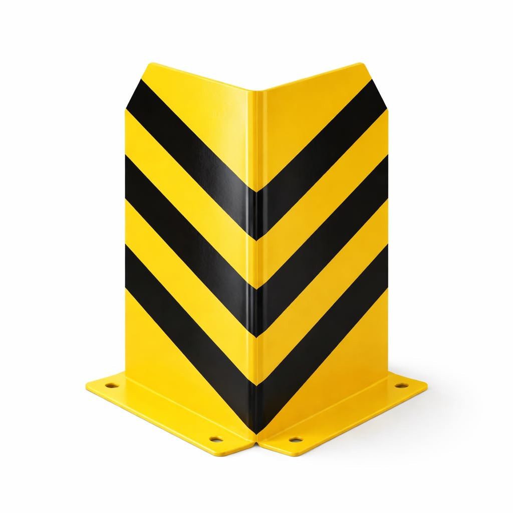 toolmate® Schutzpolster Lagerschutz Eckschutz Stahl – Rammschutz für Regale Winkel