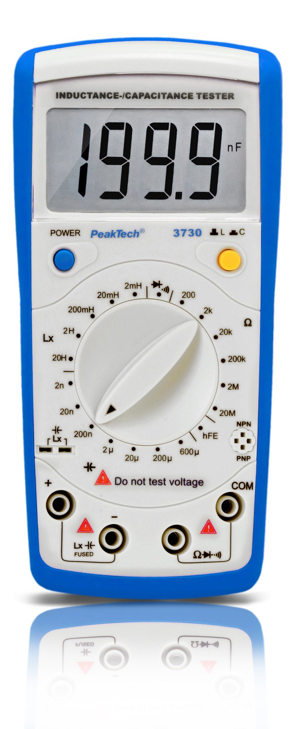 (1 ~ St) P Counts PeakTech 2.000 3730: LCR-Meter ~ 20MOhm ~ ~ 20H, PeakTech Multimeter 200µF