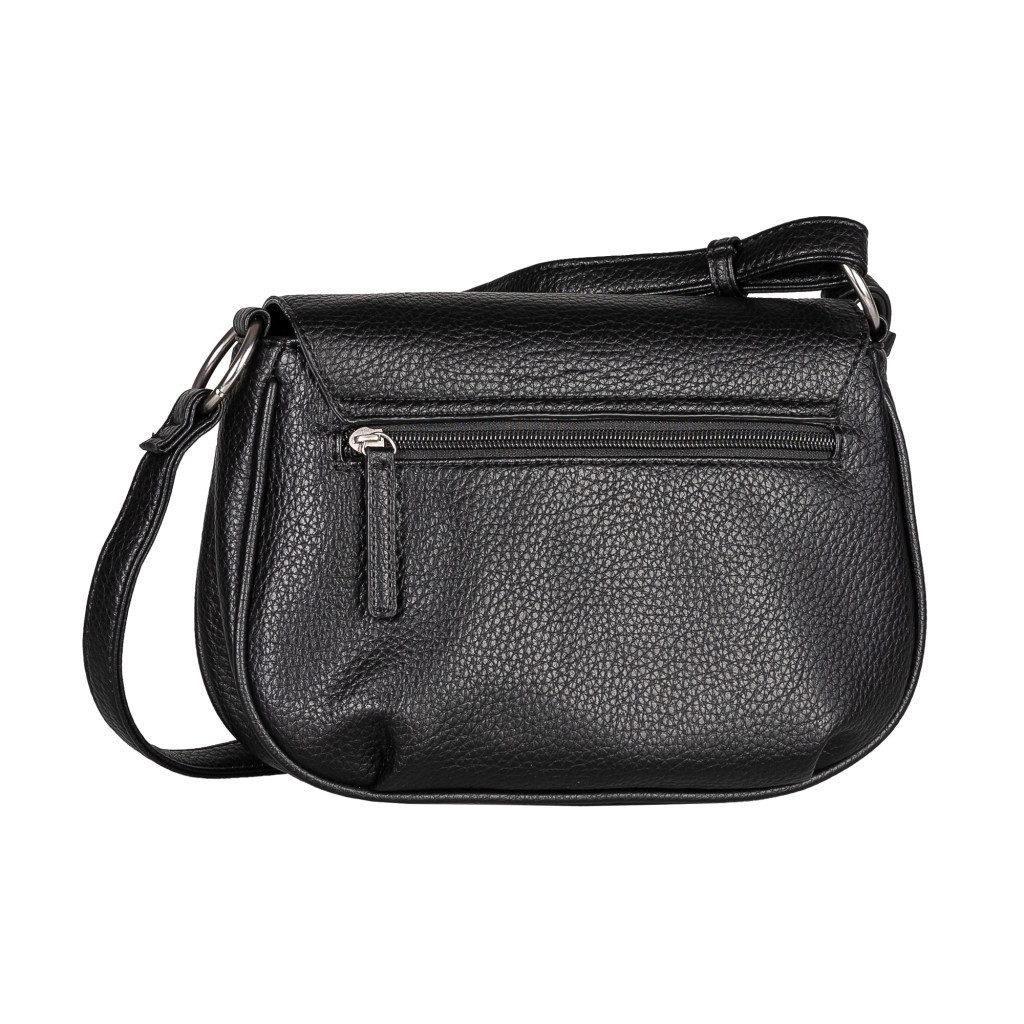 Gabor Schultertasche Rosina, lässiger Look mit softem Material und markantem Metalldetail am Zipper