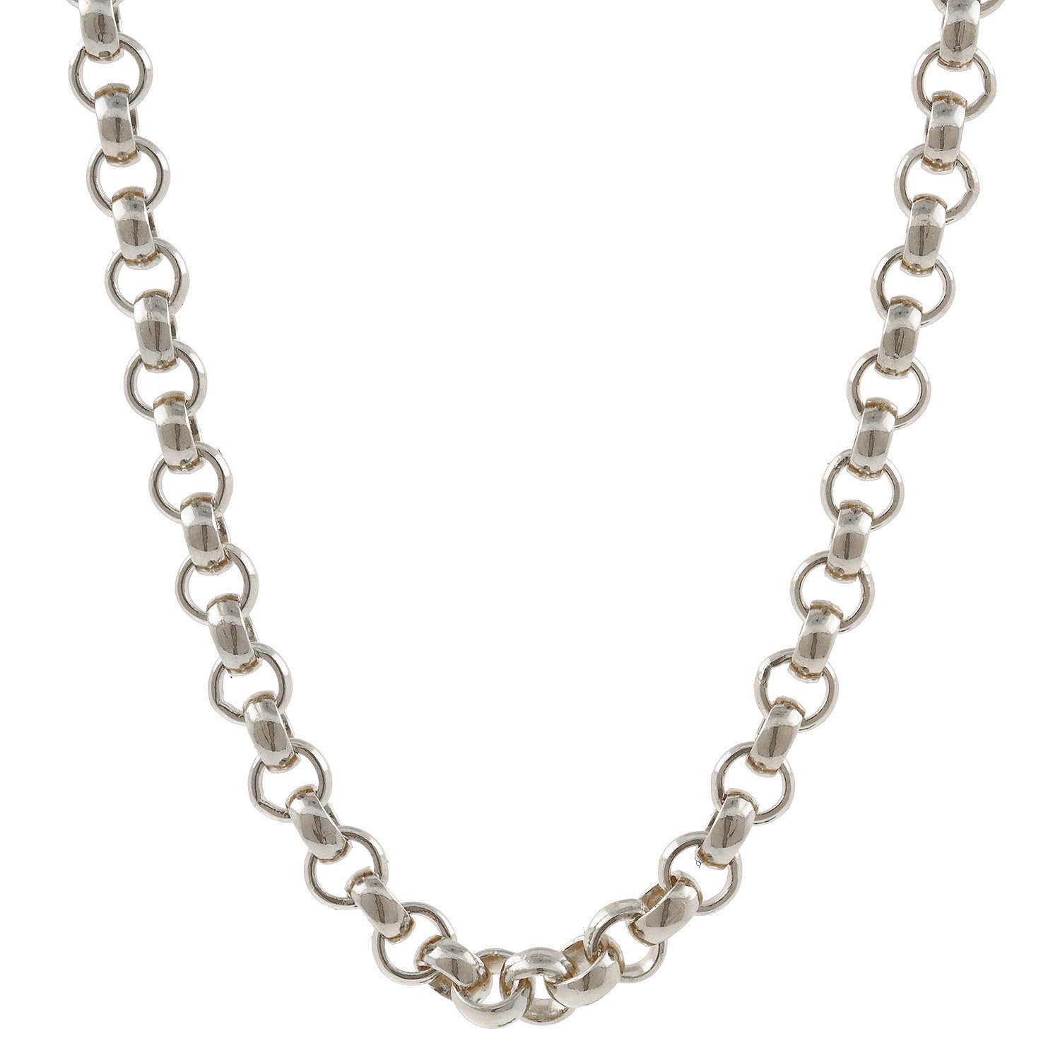 HOPLO Silberkette Silberkette Erbskette Länge 45cm - Breite 4,0mm - 925 Sil günstig online kaufen