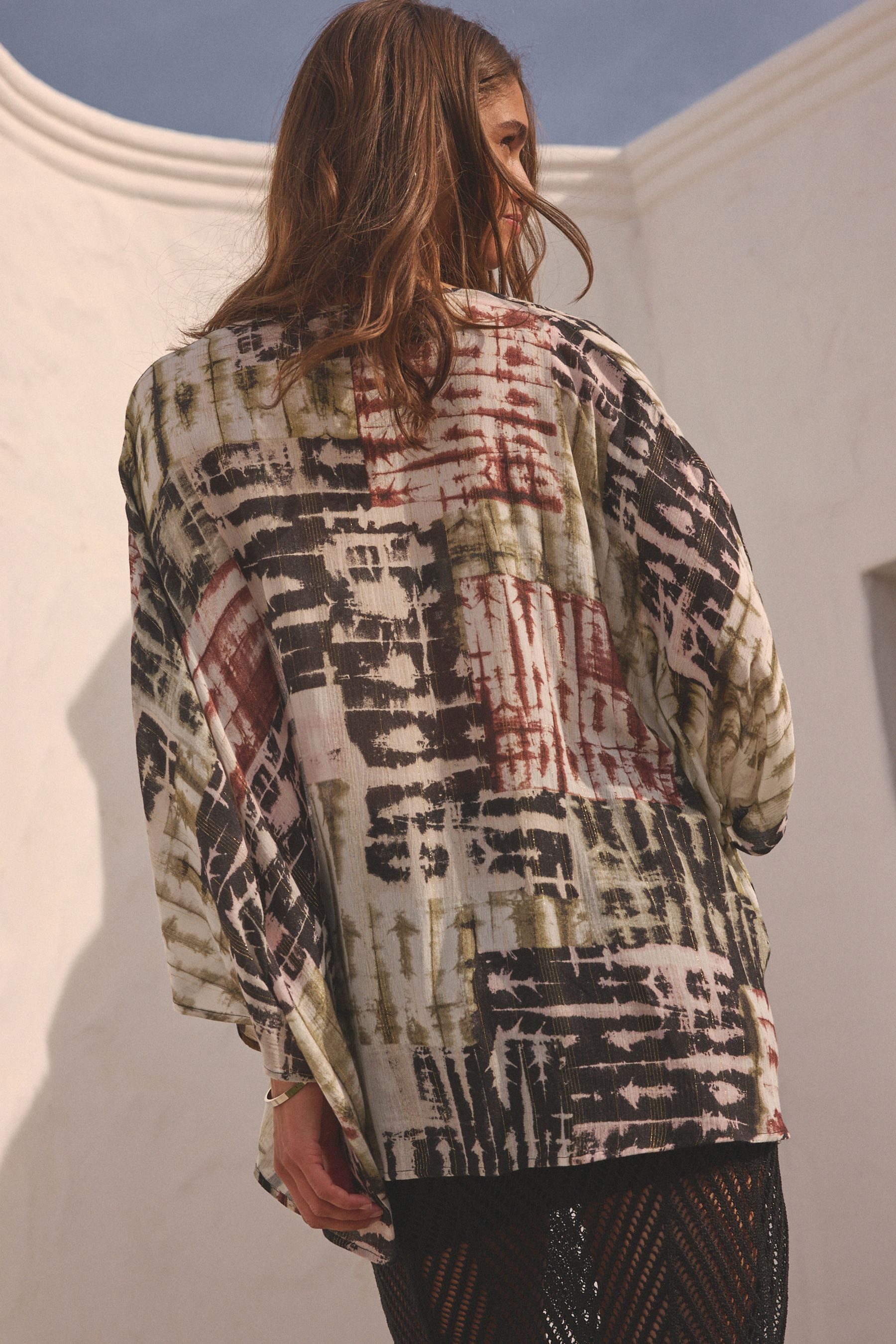 Next Blusenkimono Kurzer Kimono-Überwurf (1-tlg) günstig online kaufen