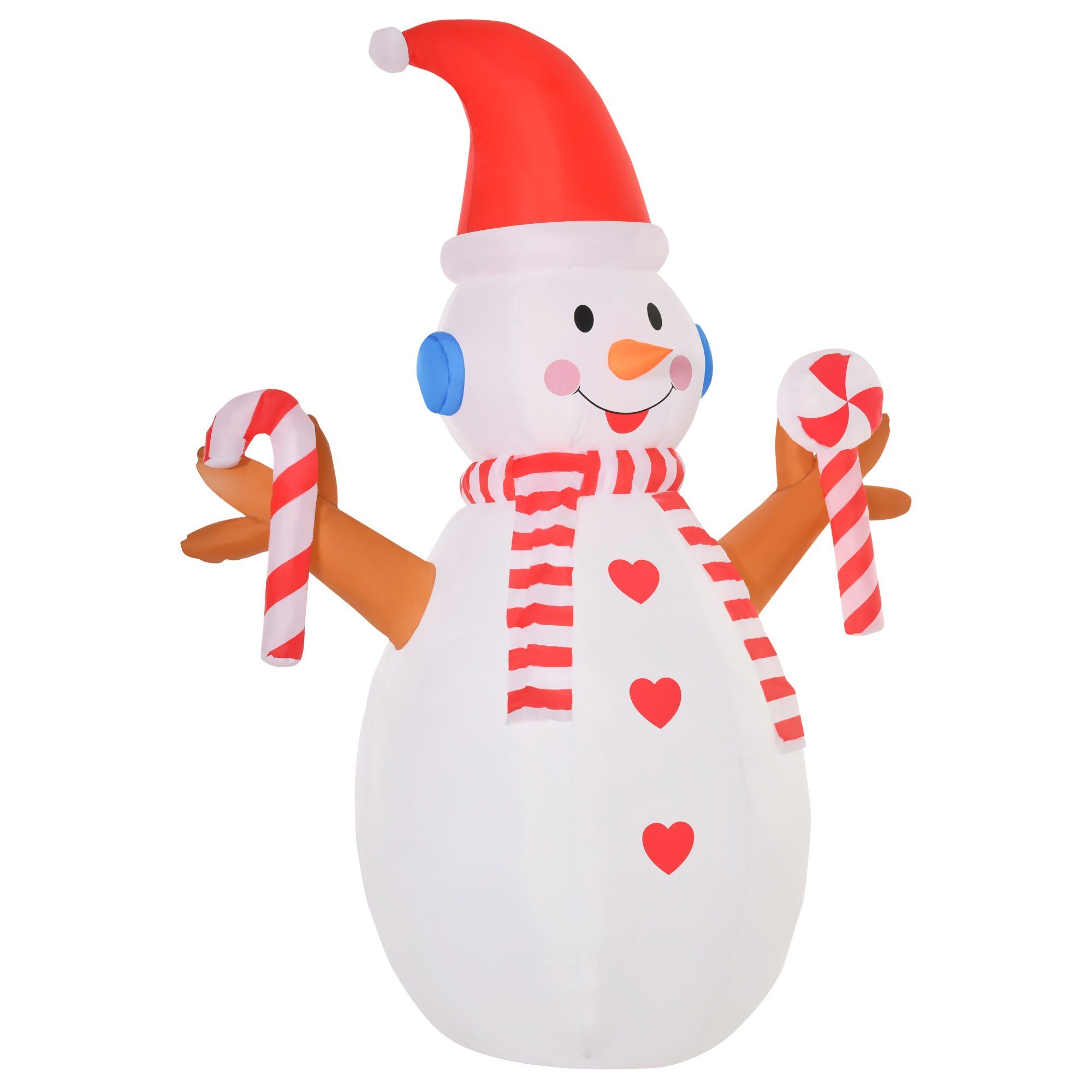 HOMCOM Weihnachtsfigur Weihnachtsdeko