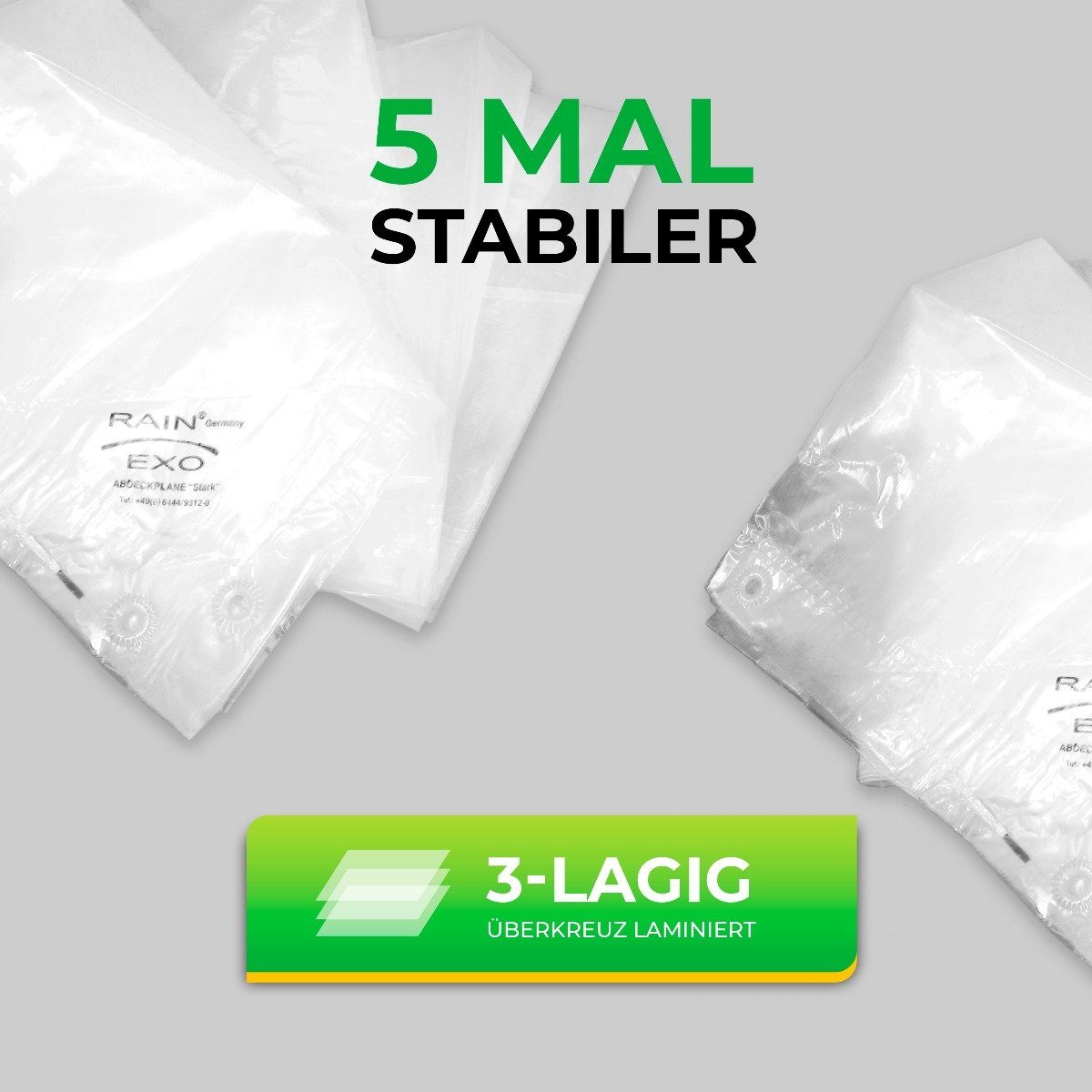 Bio Green Schutzplane Abdeckplanen RAINEXO "Strong" günstig online kaufen