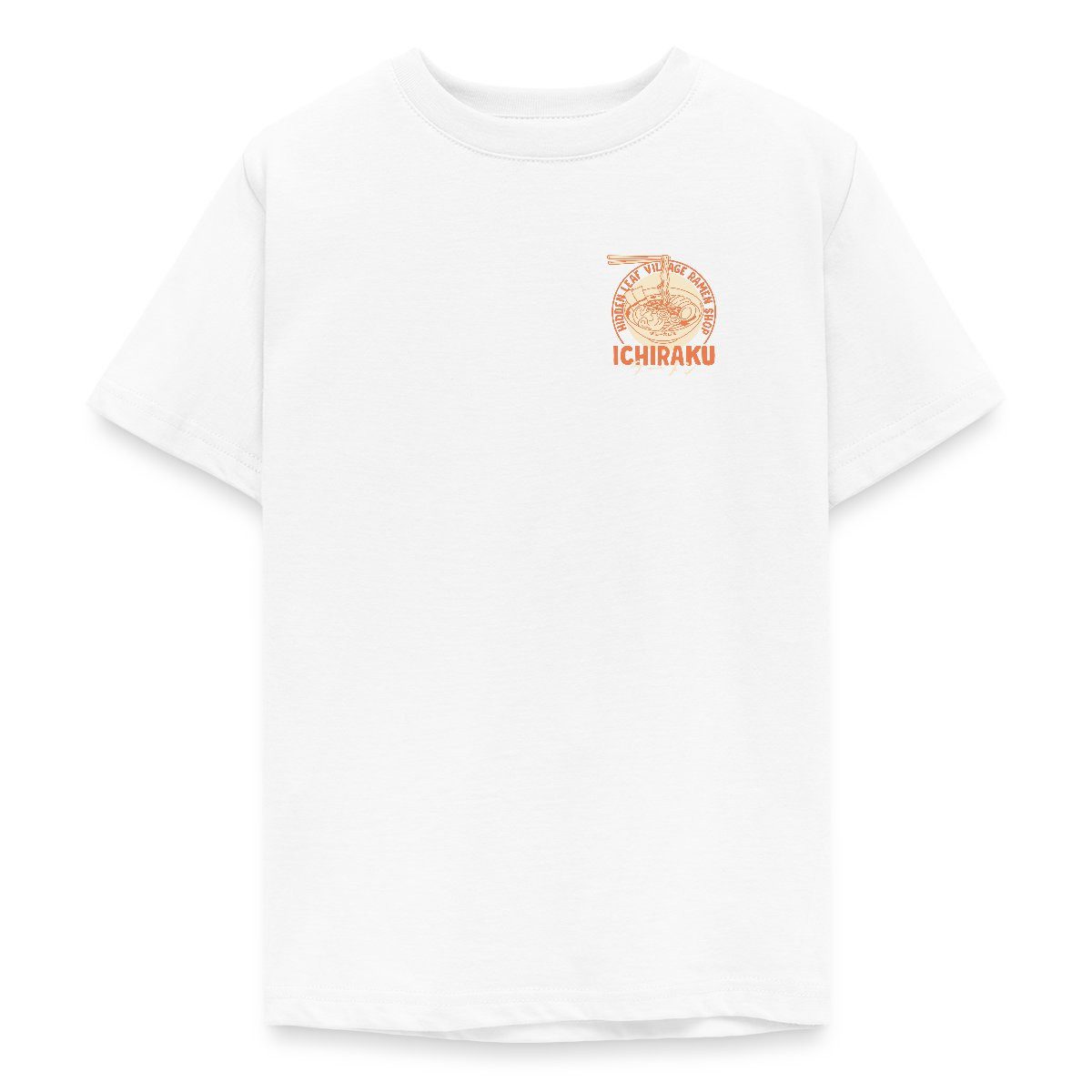 T-Shirt Naruto Ichiraku Hidden Leaf Village Ramen Logo Teenager T-Shirt
