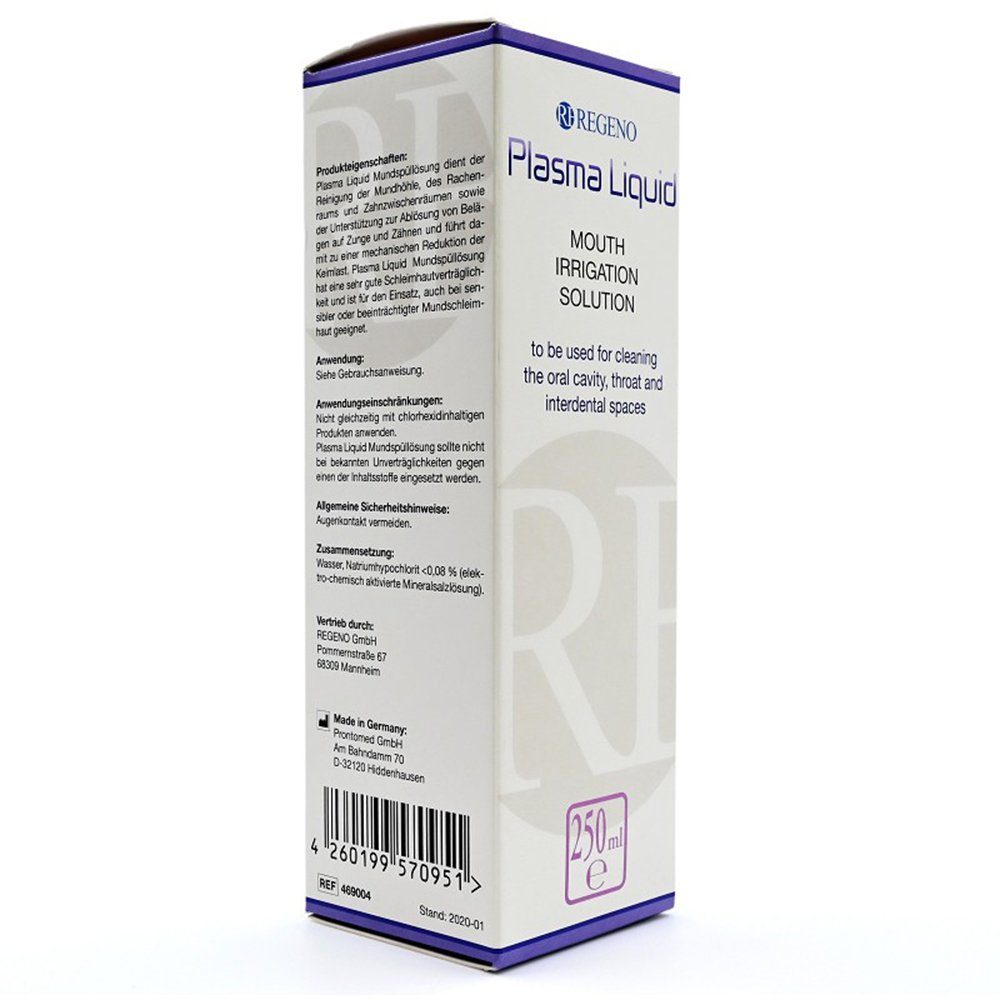 IMP GmbH International Medical Products Mundspülung PLASMA LIQUID Mundspüllösung, 250 ml