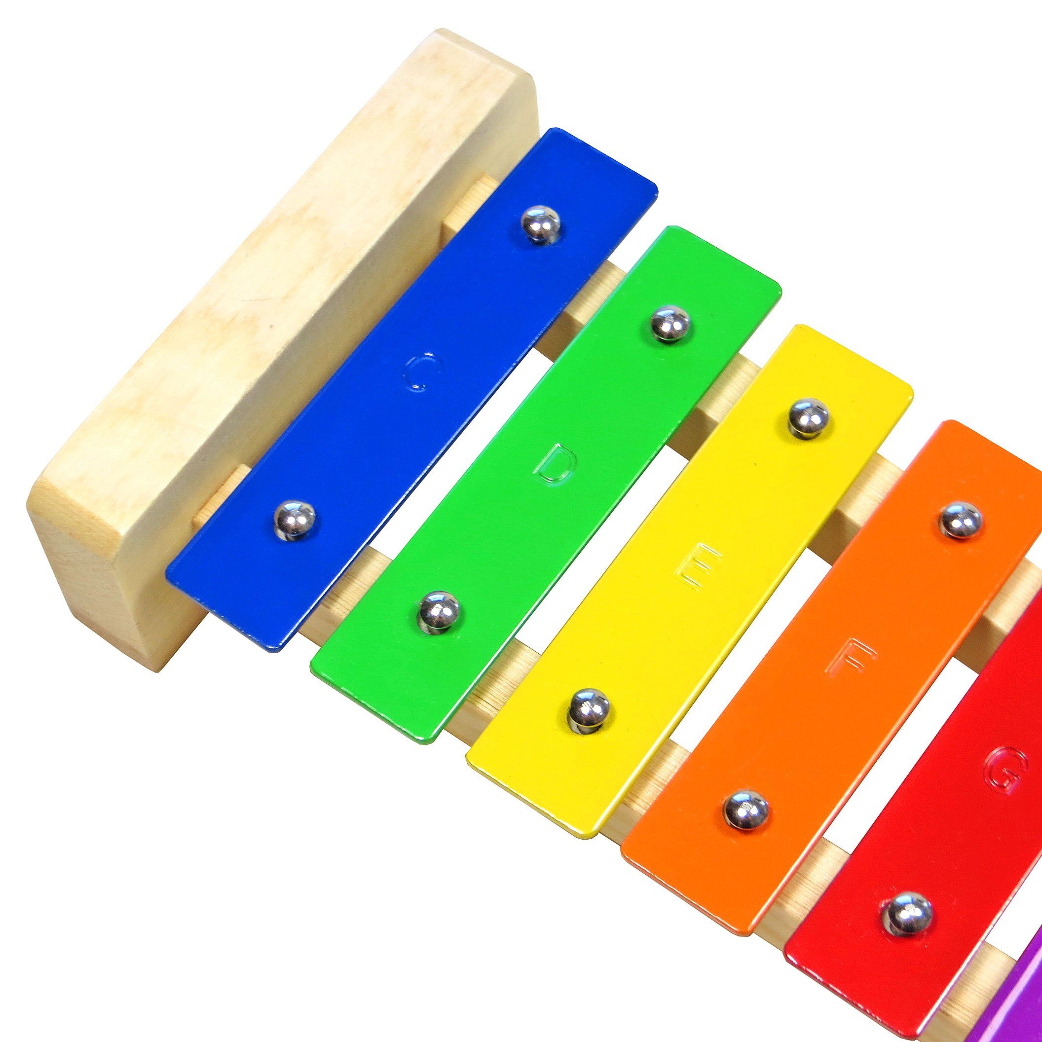 keepdrum Glockenspiel keepdrum KGS Pro Kinder Glockenspiel mit Tasche
