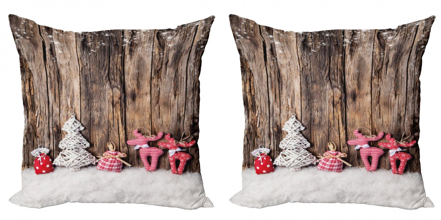 Kissenbezüge Modern Digitaldruck, Abakuhaus Stück), Doppelseitiger Weihnachten (2 Accent Winter traditionelle