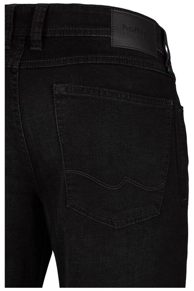 black Straight-Jeans Hattric