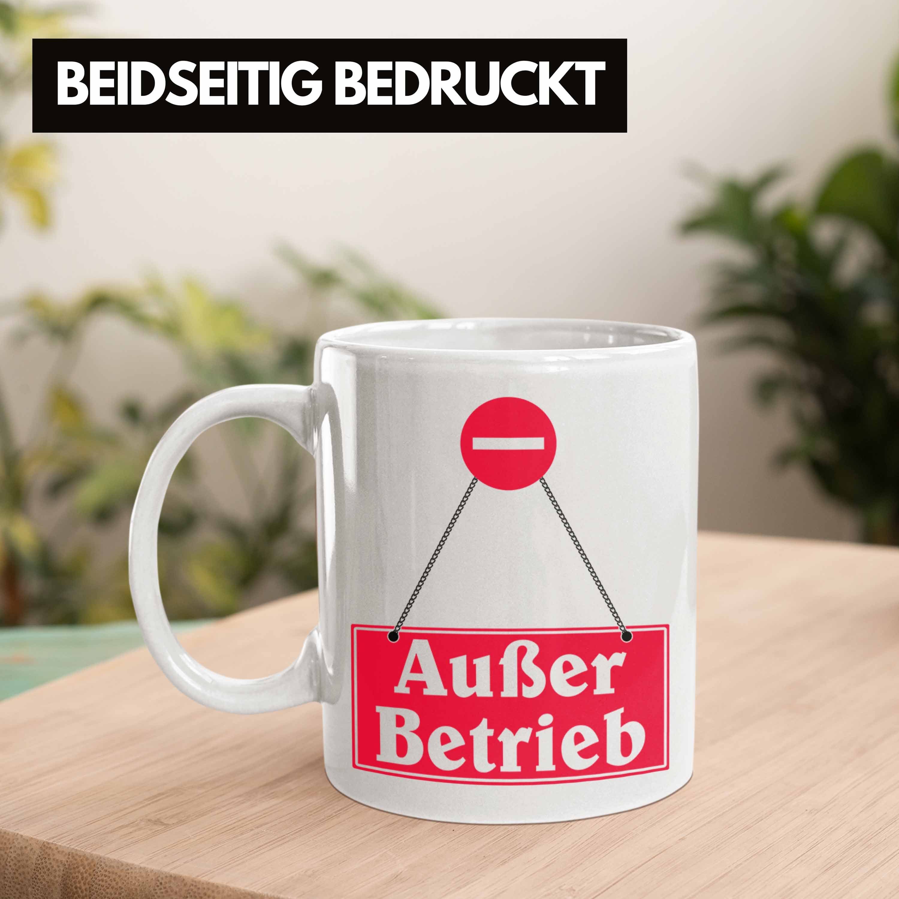 Lustige Trendation K Betrieb Kollegin für Kaffeetasse Tasse Geschenk Weiss Becher Außer Tasse