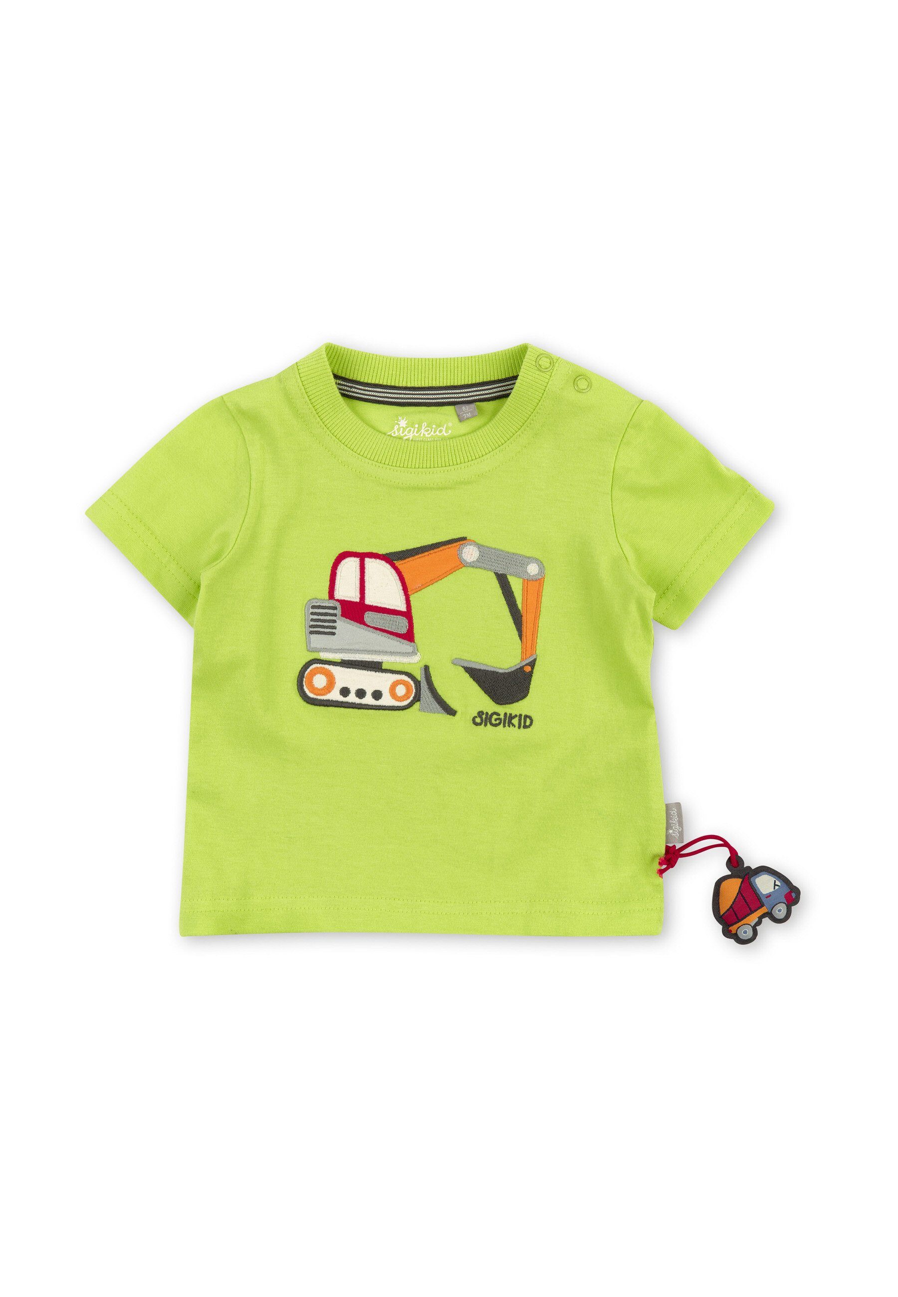 Sigikid T-Shirt Baby Shirt T-Shirt (1-tlg) hellgrün