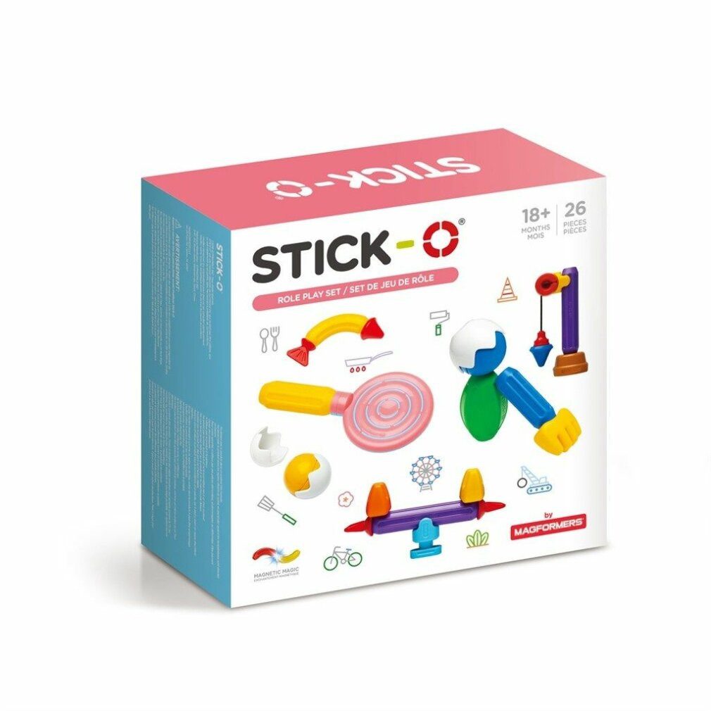 MAGFORMERS Spiel Stick-O Stick 26Stück