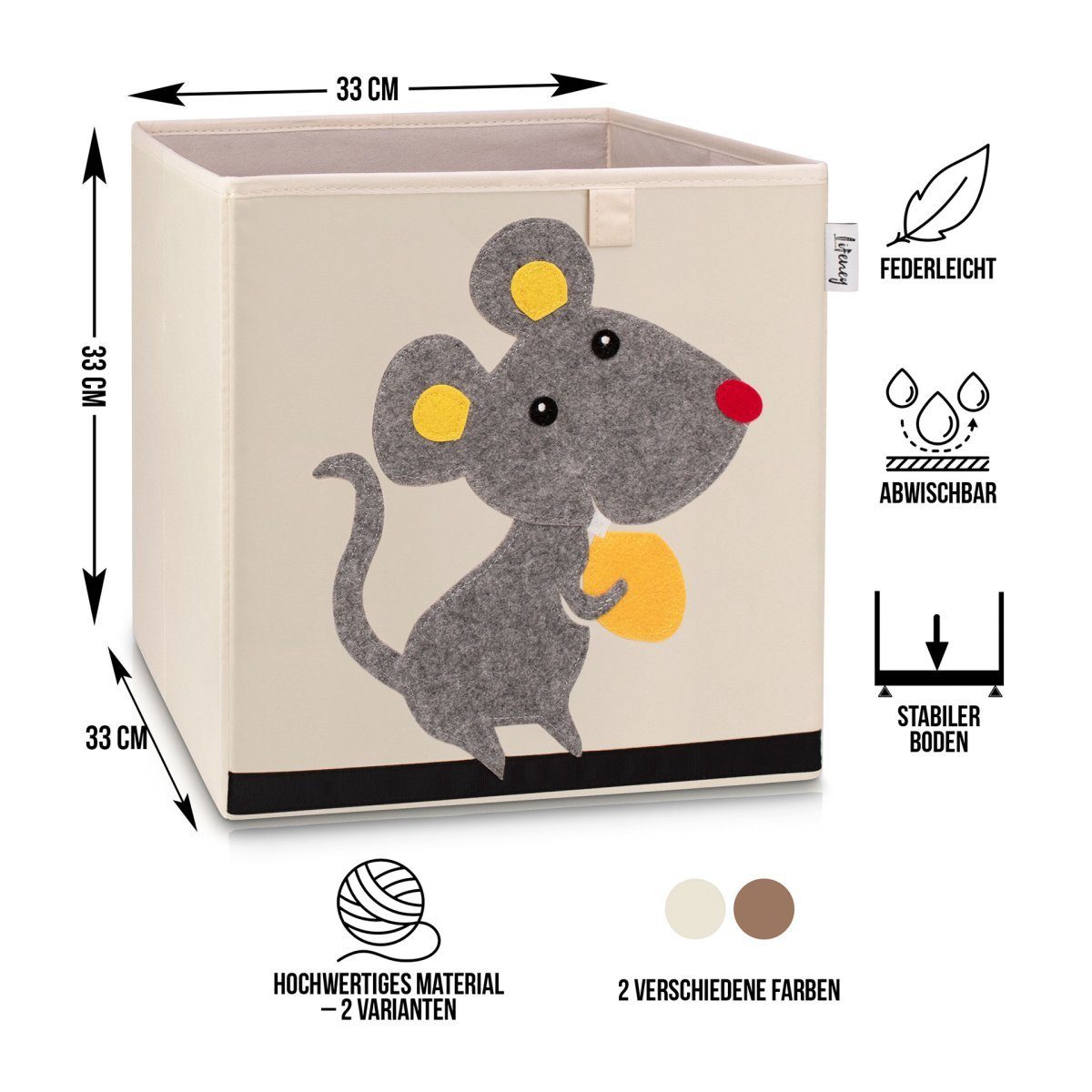 Lifeney Faltbox Aufbewahrungsbox Maus günstig online kaufen
