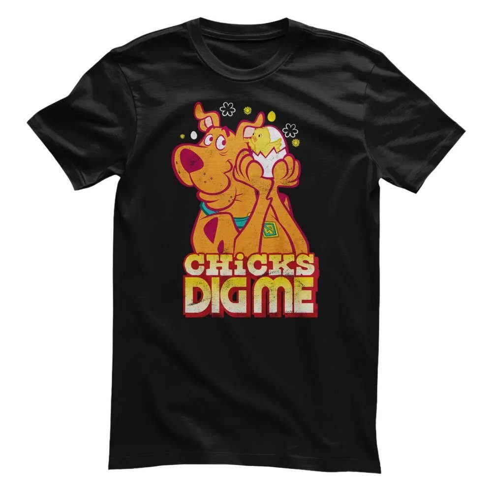 Scooby Doo T-Shirt Chicks Dig ME T-Shirt