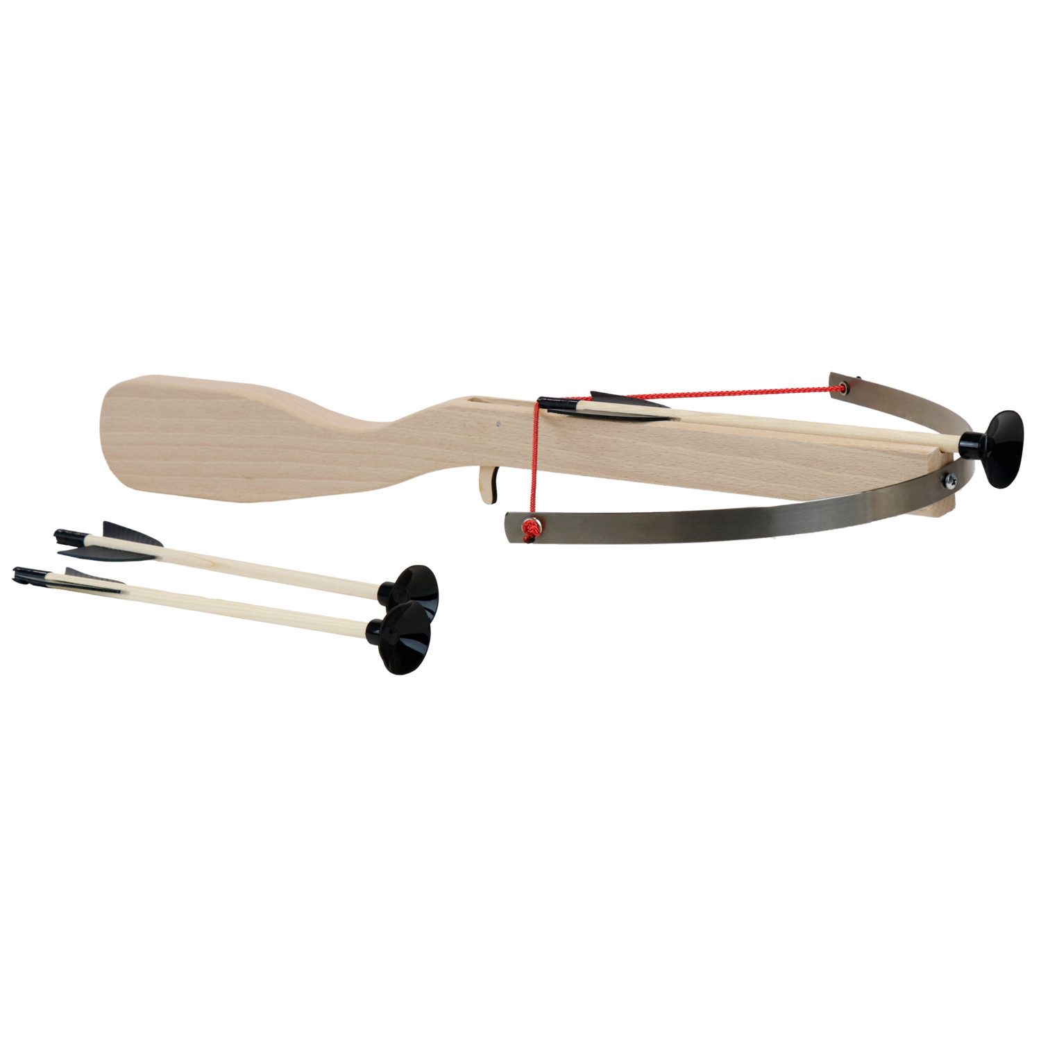 BestSaller Kinderbogenset Historische Kinder-Armbrust, mit 3 Pfeilen