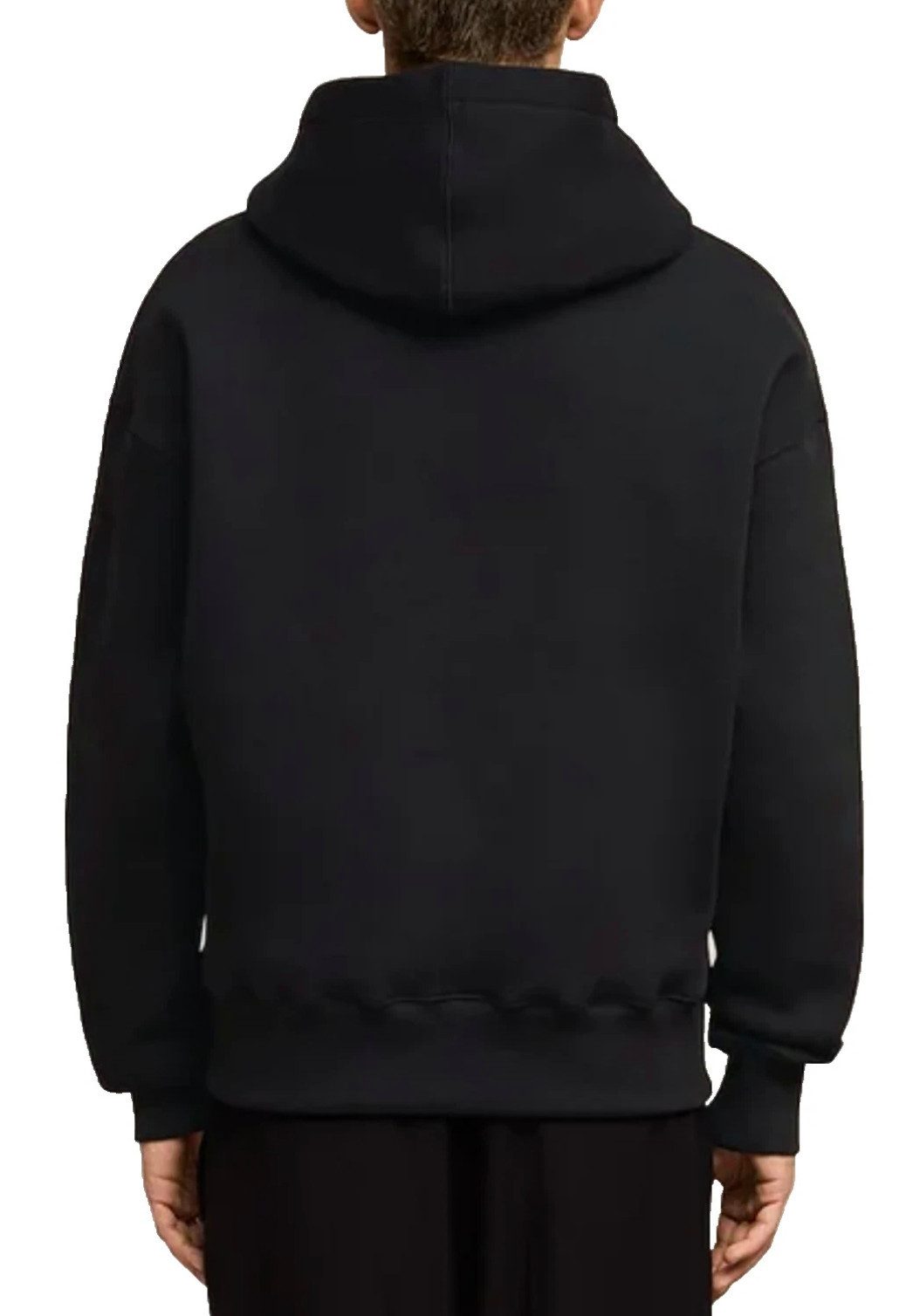 AMI PARIS - ALEXANDRE MATTIUSSI Hoodie Ami de Coeur Embossed Kapuzenpullover Unisex Oversized Fit Hochwertiger, schwerer Baumwollmix mit gebürsteter Außenseite