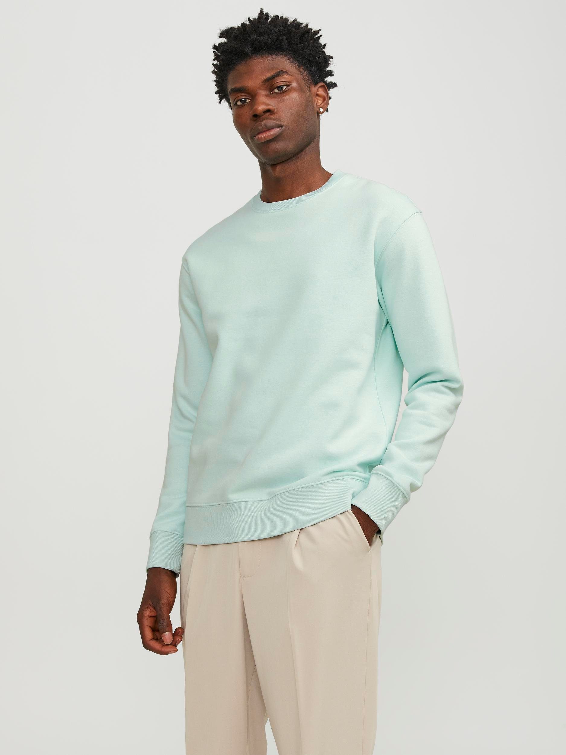 Jack & sea NECK SWEAT BASIC NOOS Jones JJESTAR Sweatshirt CREW soothing