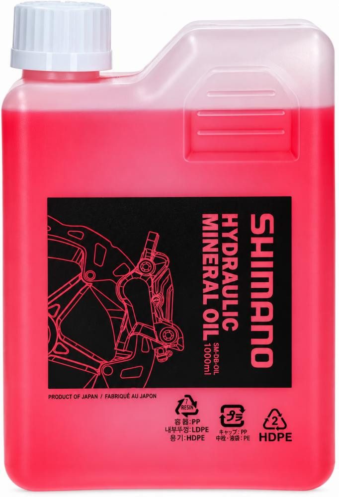 Shimano Scheibenbremse Shimano SM-DBOIL Mineralöl für hydraulische Scheibenbremsen 1000 ml