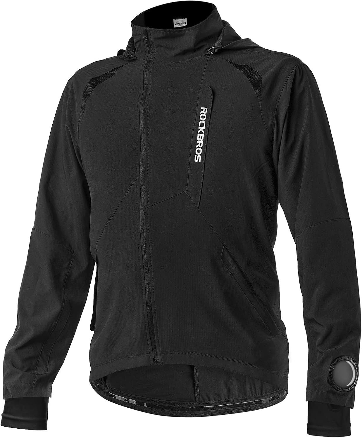 ROCKBROS Fahrradhose Herren Softshell Fahrradjacke atmungsaktiv Sommer-Herbst