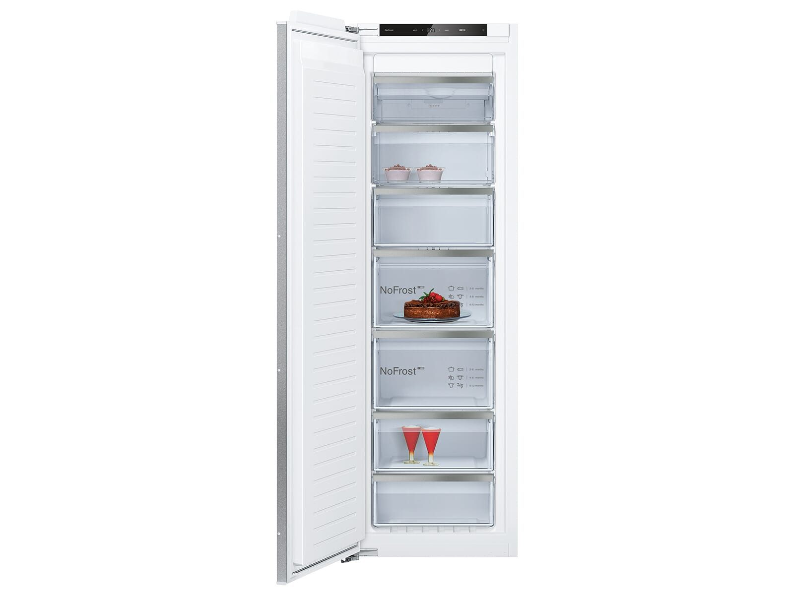 NEFF Einbaugefrierschrank GI7813CE0, 178 cm hoch, NoFrost