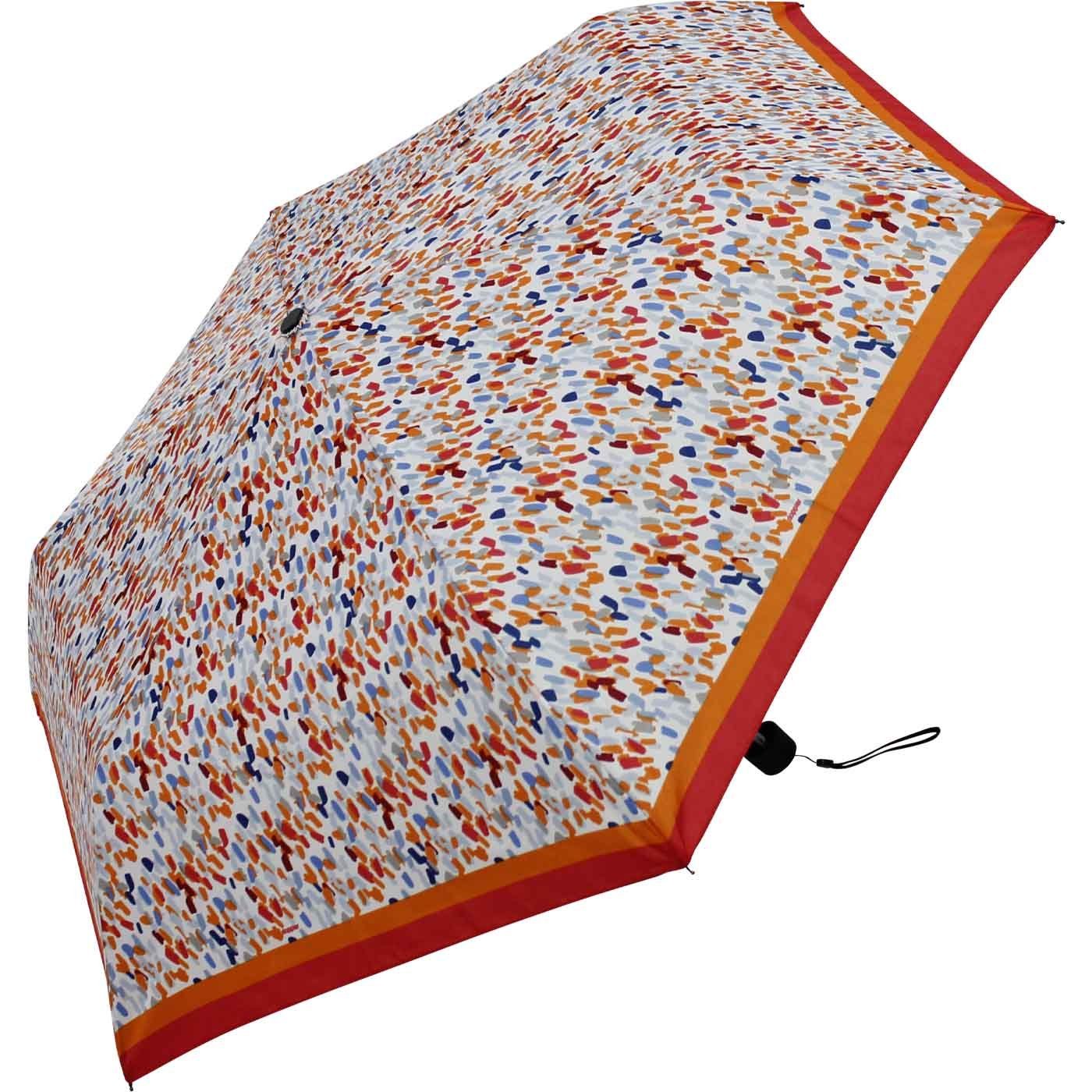 in - orange und Damen Taschenregenschirm leichter Tasche Super-Mini passt Havanna Sprinkle, jede Schirm, doppler® kleiner besonders