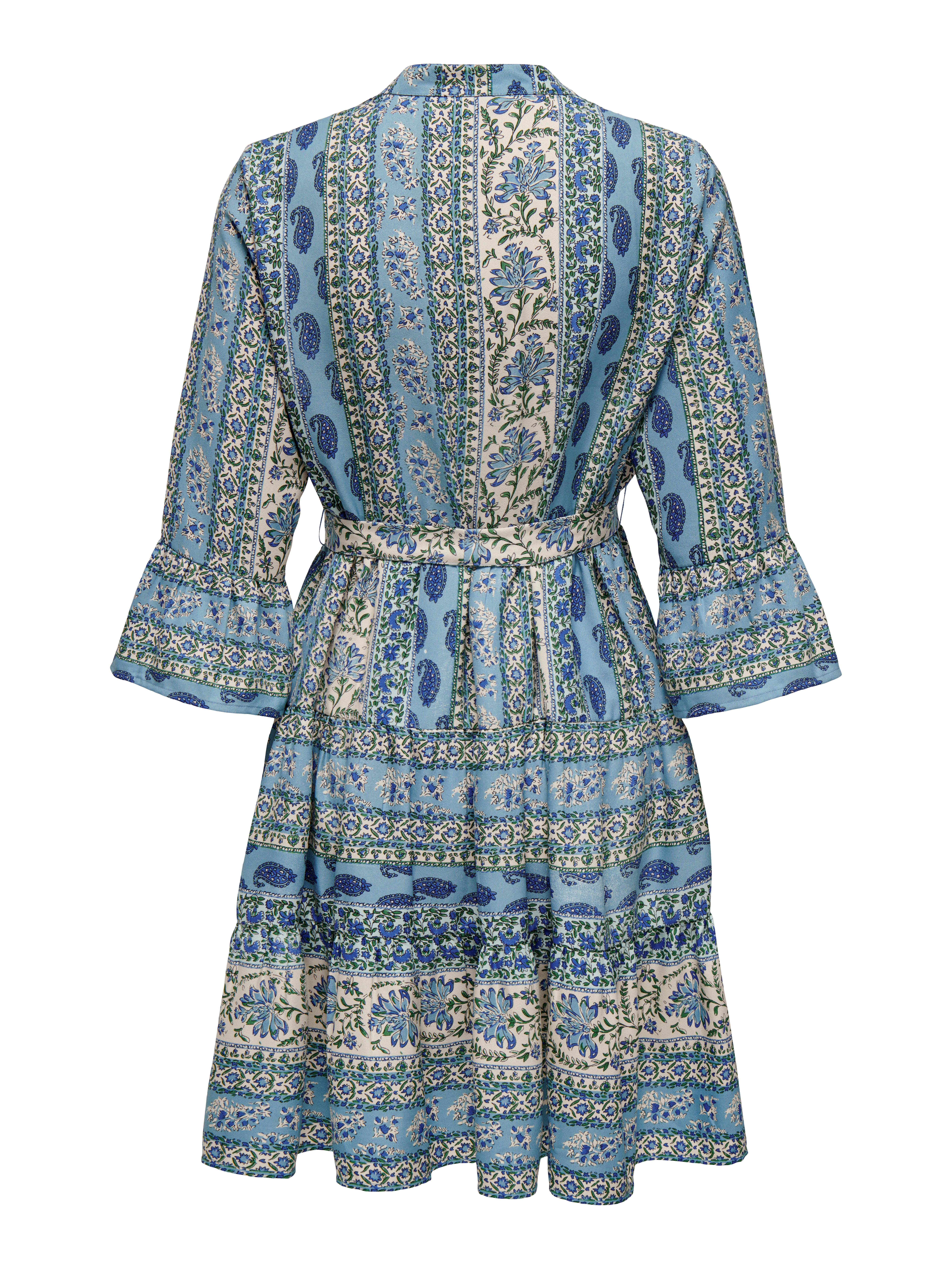 ONLY Tunikakleid ONLSINA LIFE 3/4 SHORT DRESS NOOS WVN mit Volant