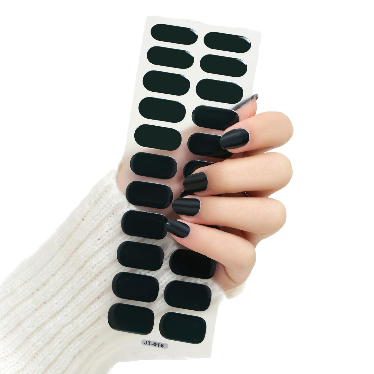 The Beauty House Искусственные ногти Nagelfolie UV Härtend - Nagelfolie Selbstklebend - UV Nagelfolien, 22 Stück Nagelsticker,Nails Starter Set, Nageldesign