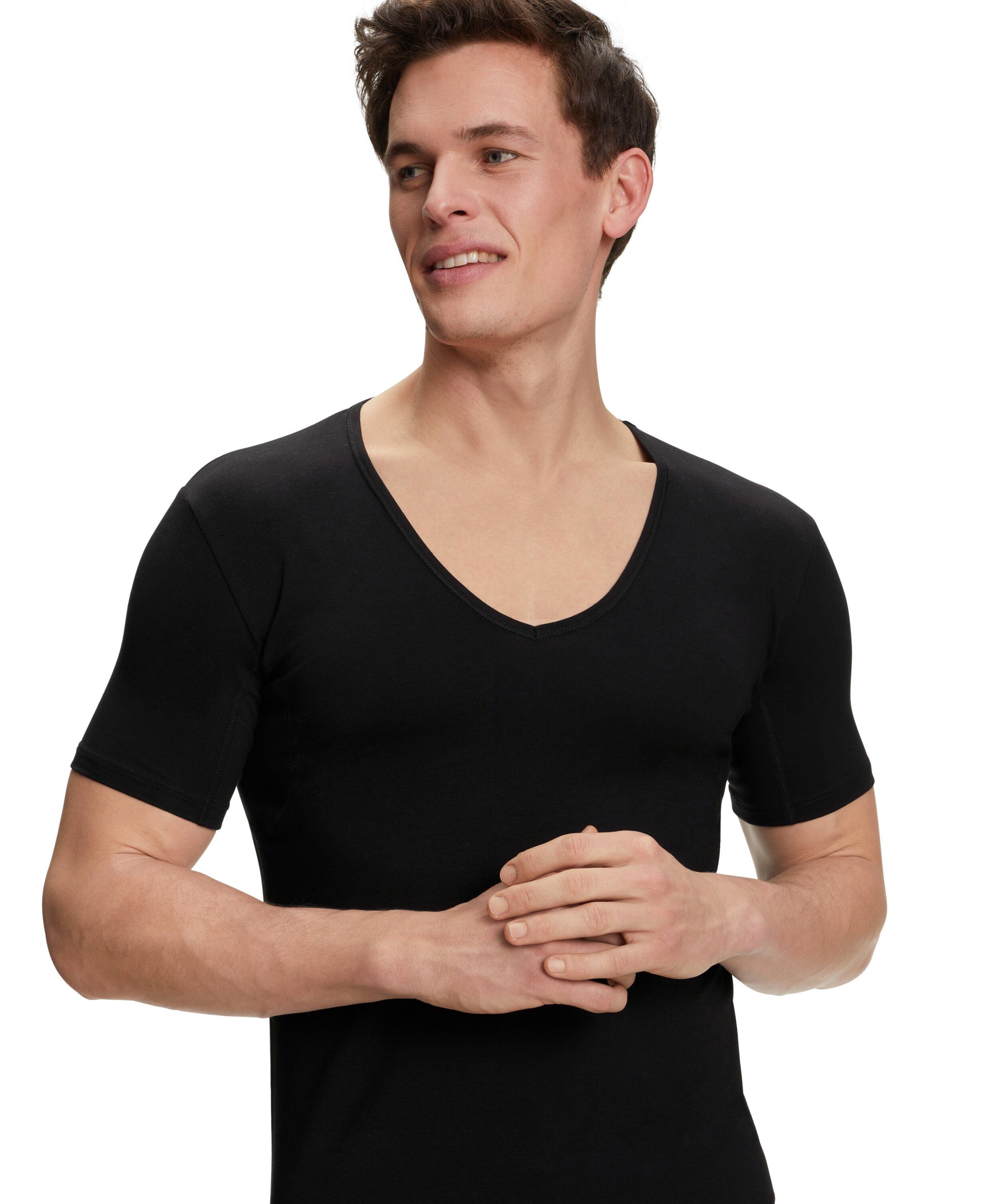 FALKE Funktionsunterhemd (1-St) für ein perfektes Körperklima black (3000)